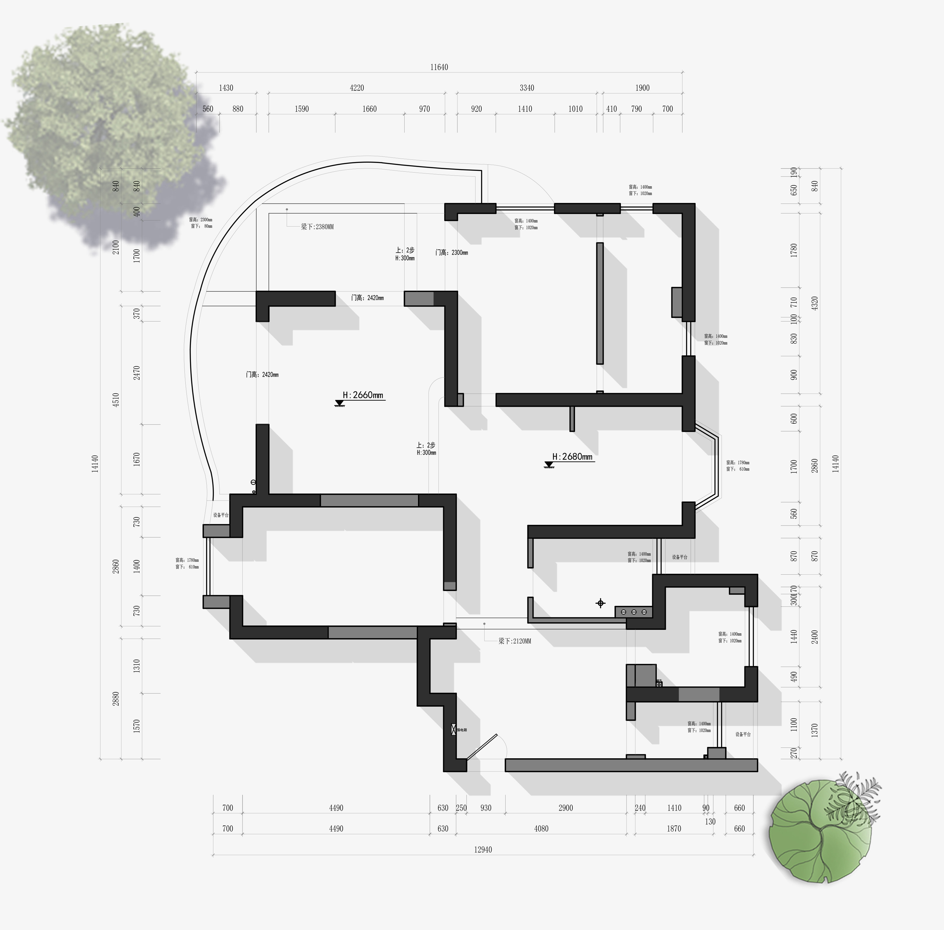 音乐广场原房屋户型图