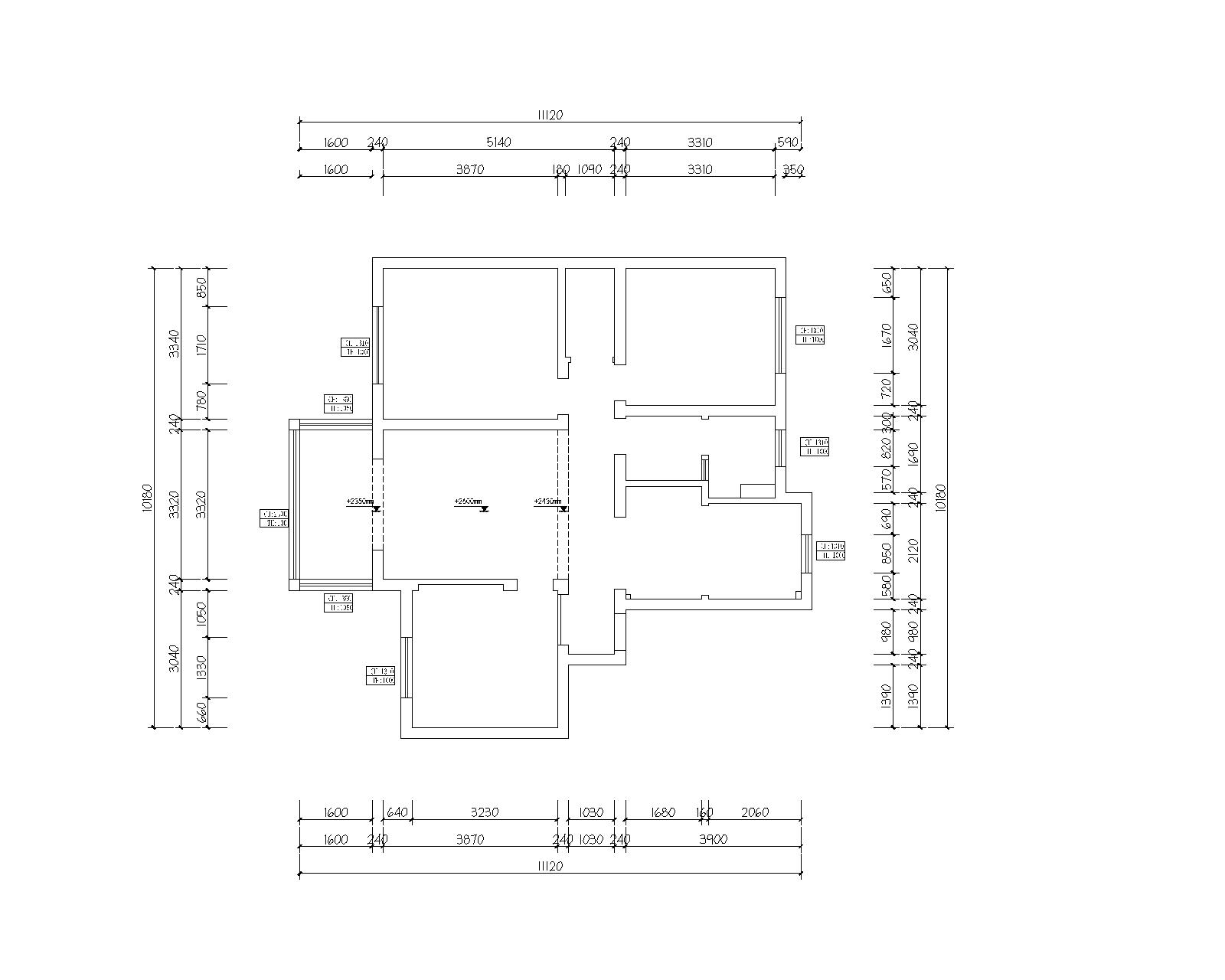 新江湾城时代花园原房屋户型图