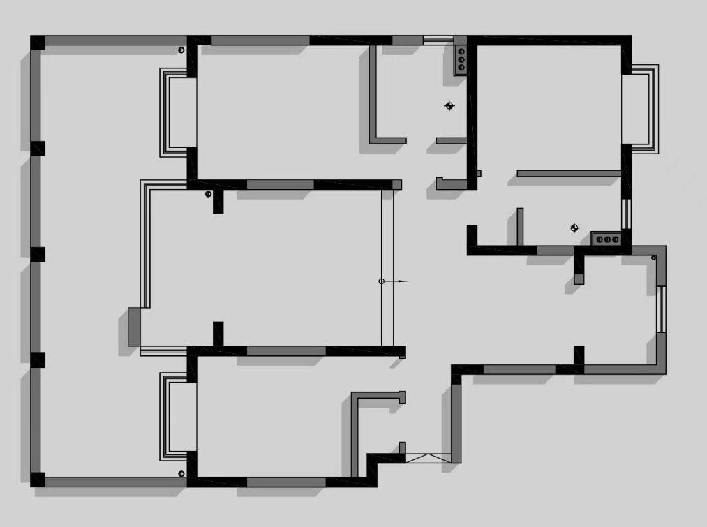 东方城市花园原房屋户型图