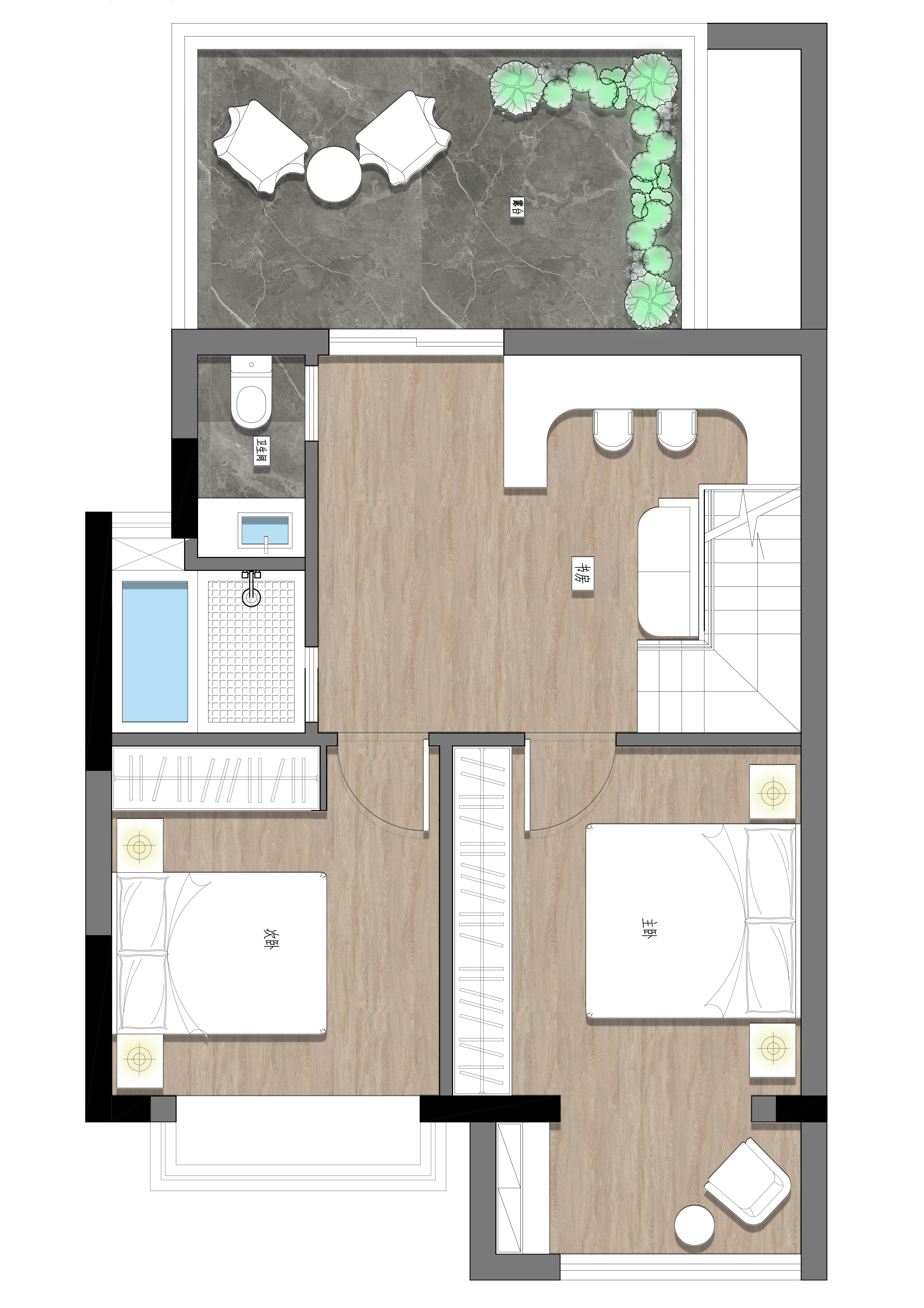 四季都会原房屋户型图