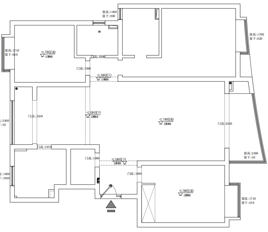 大唐盛世花園原房屋戶型圖