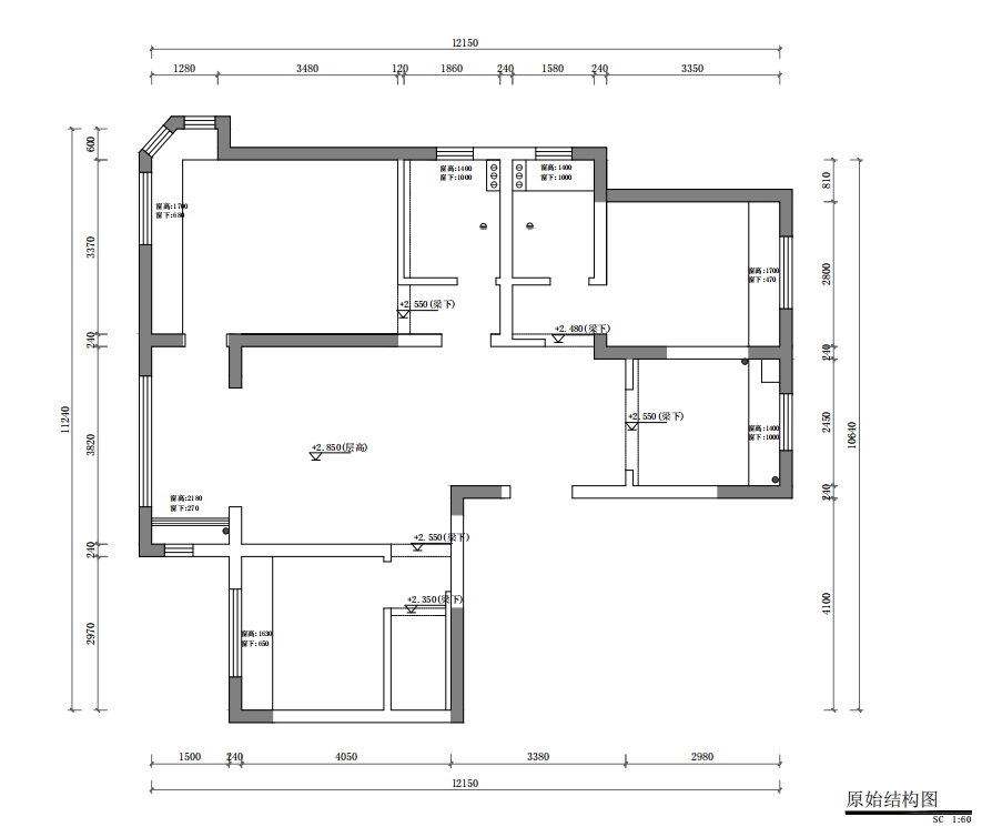 綠地東上海原房屋戶型圖