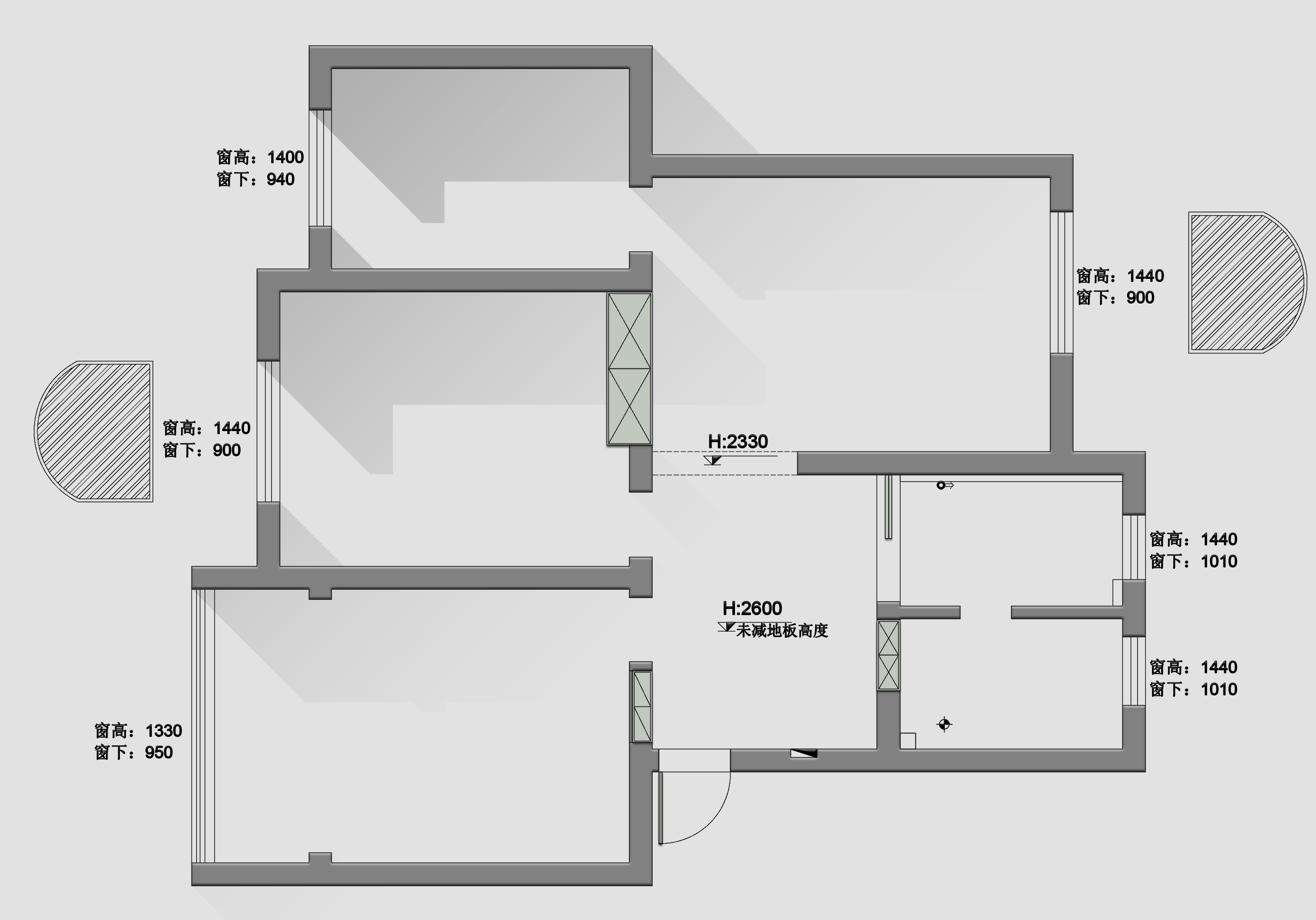 康橋花園原房屋戶型圖