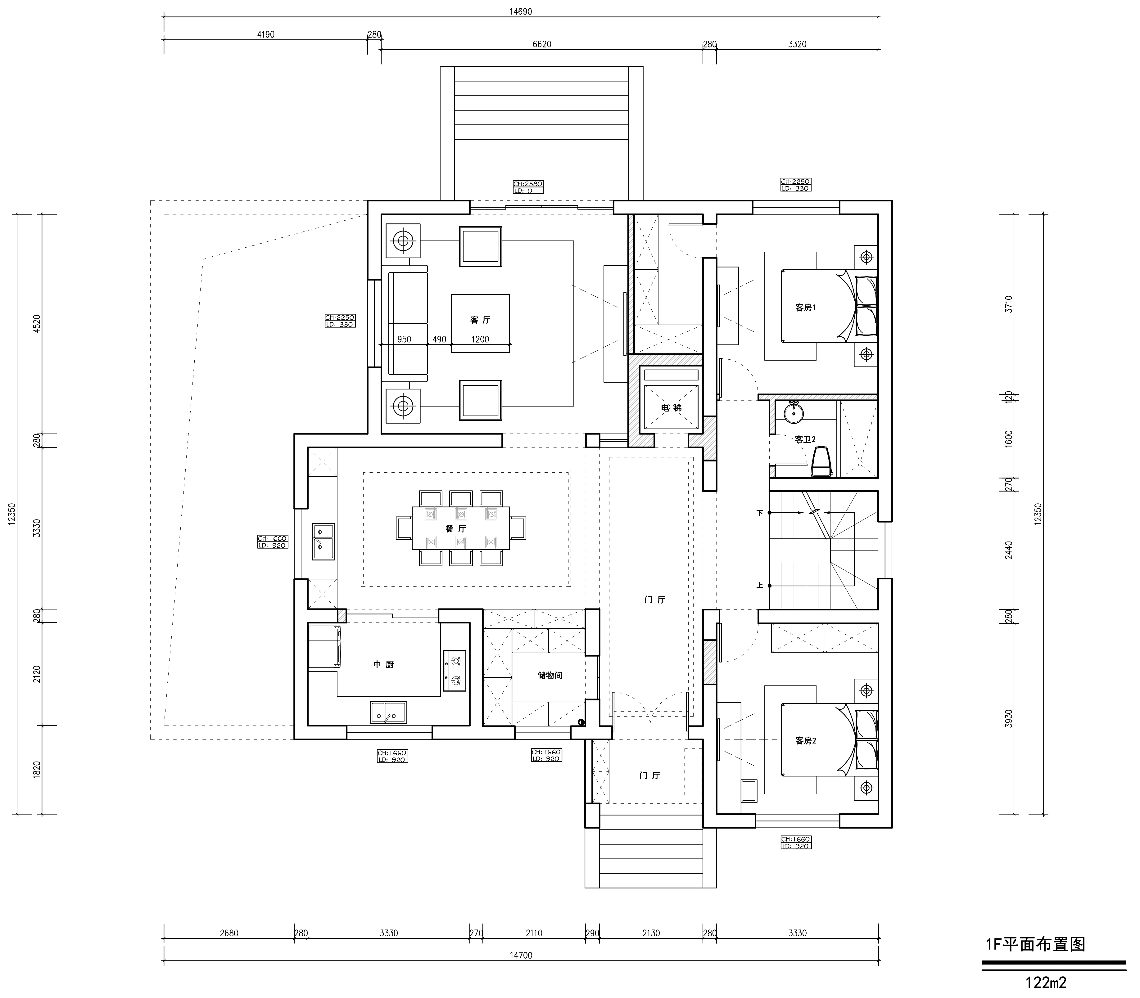 英伦美墅原房屋户型图