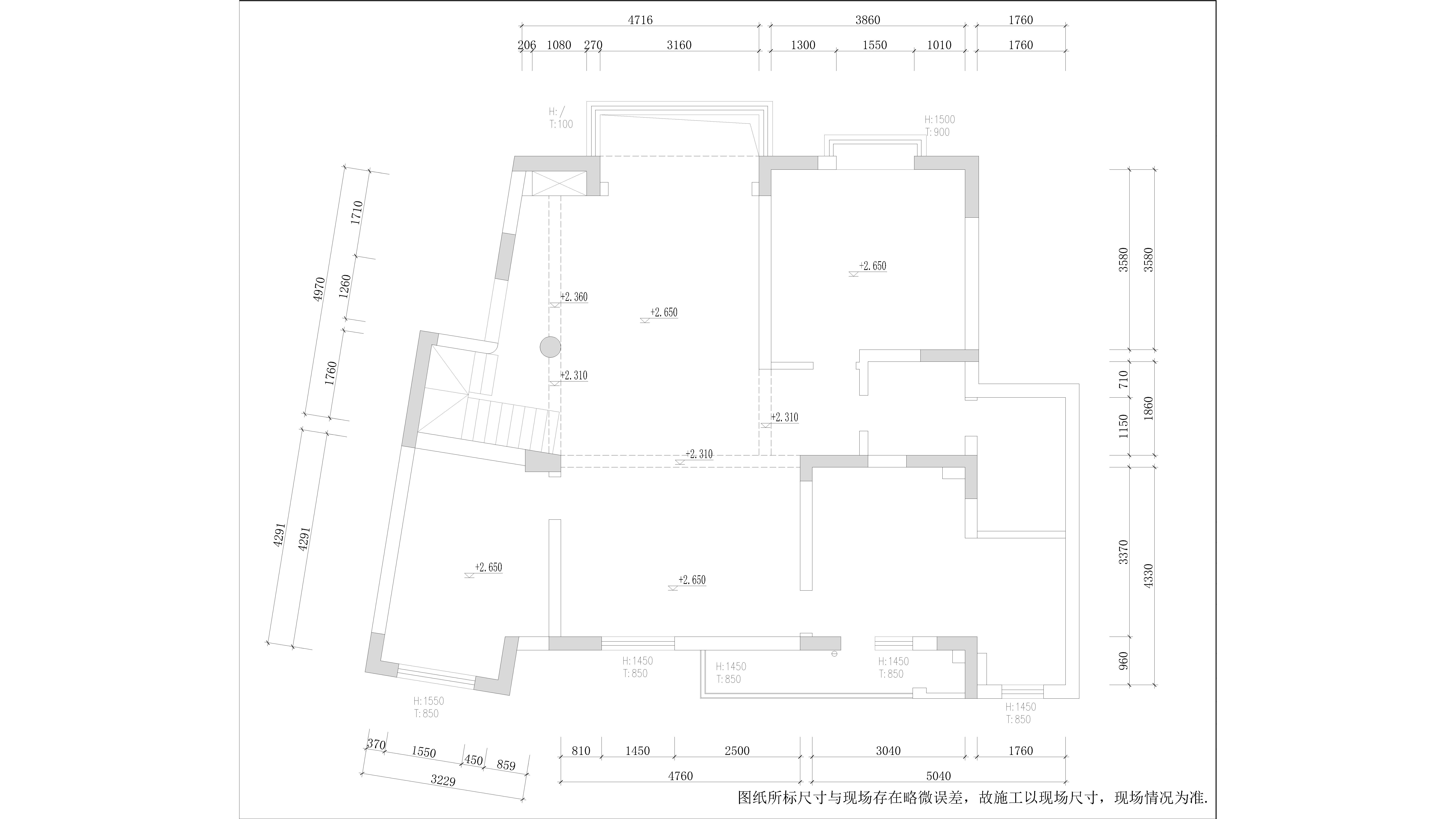 虹桥怡景苑原房屋户型图