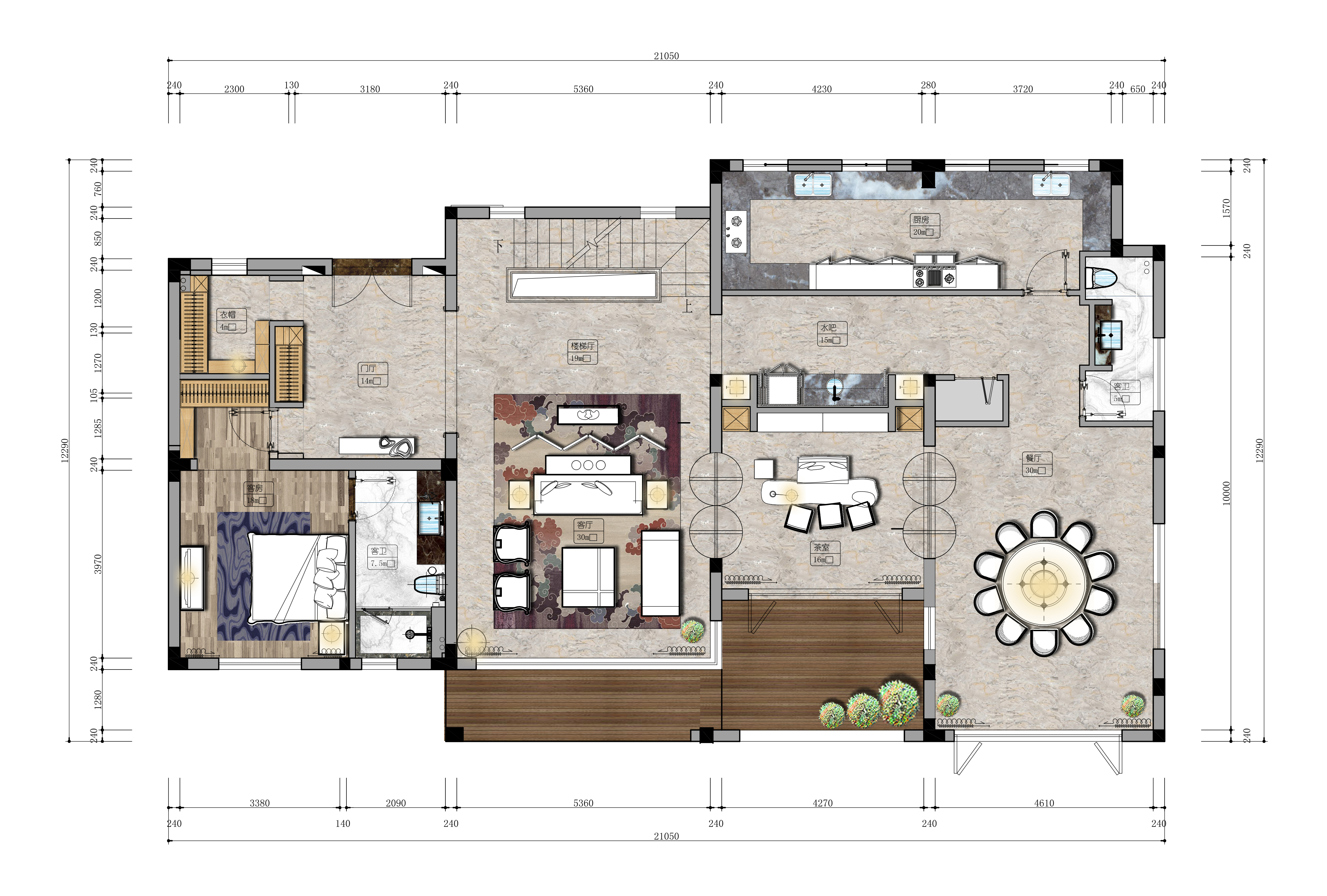 萬科翡翠原房屋戶型圖