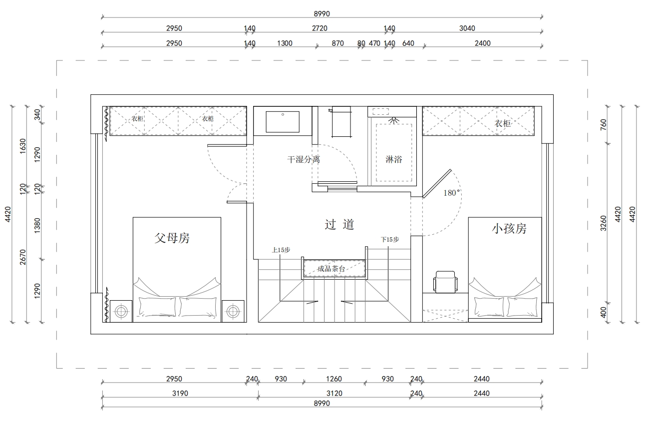 岛上院子户型分析图