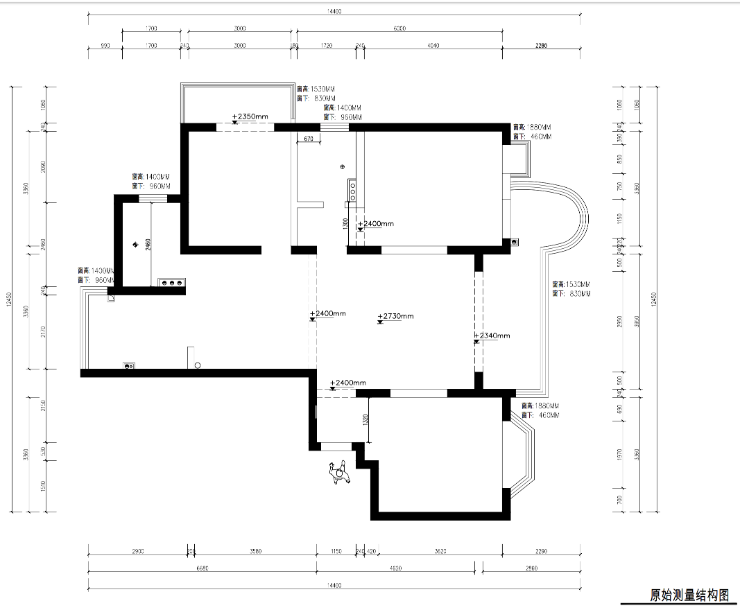 紡鑫苑原房屋戶型圖