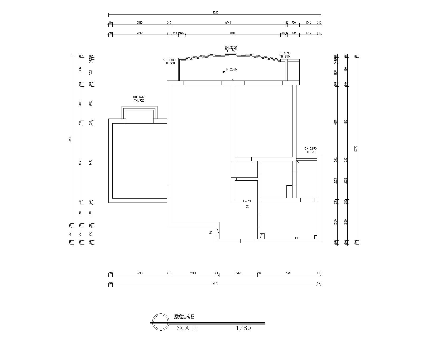 丝庐花语原房屋户型图