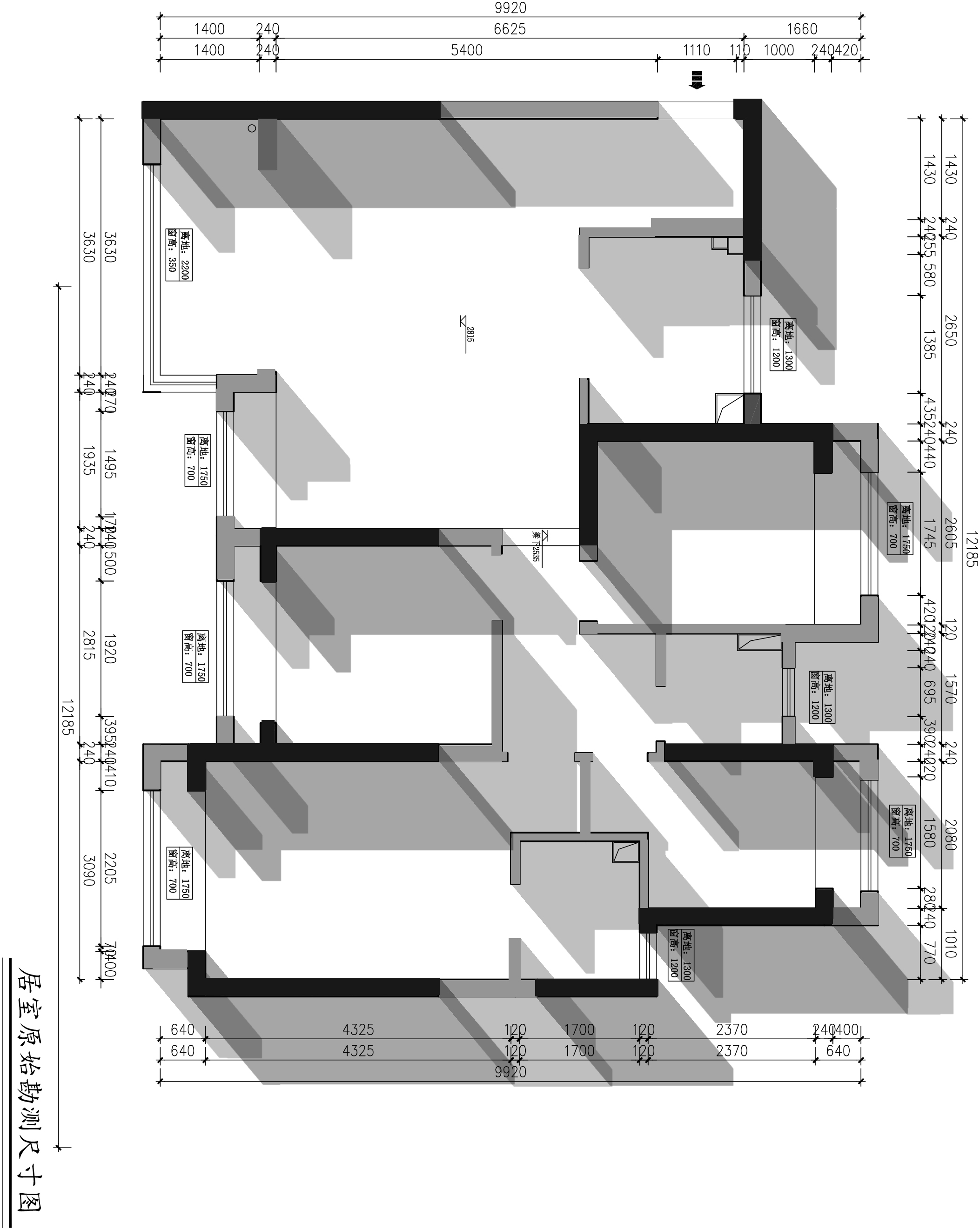 建发熙和府原房屋户型图