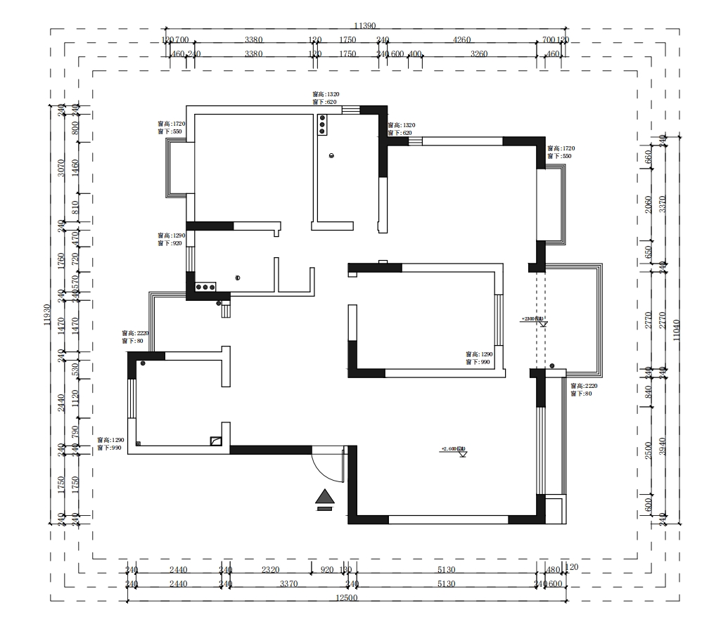 蘭馨雅苑原房屋戶型圖