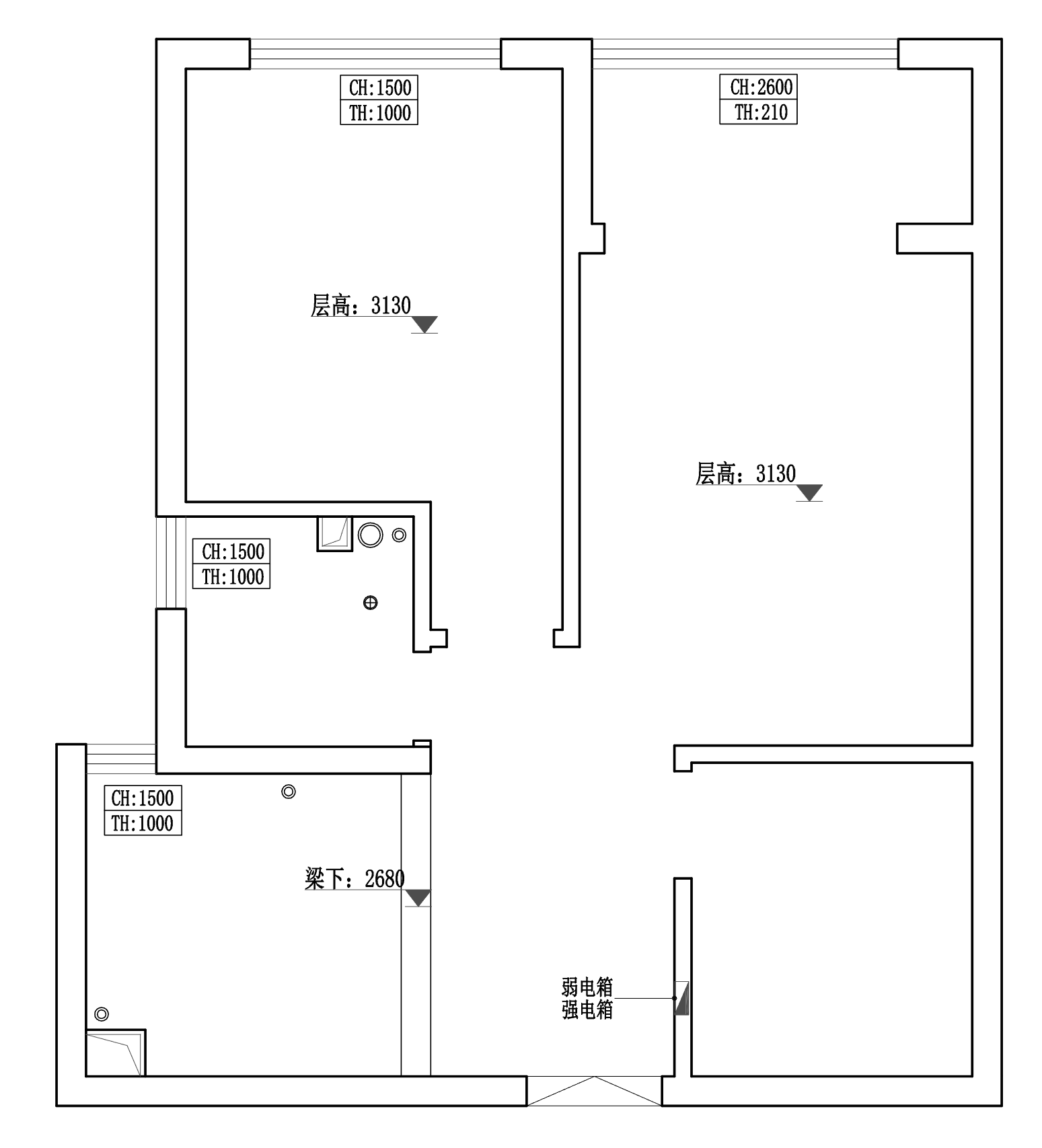 陽明花園原房屋戶型圖