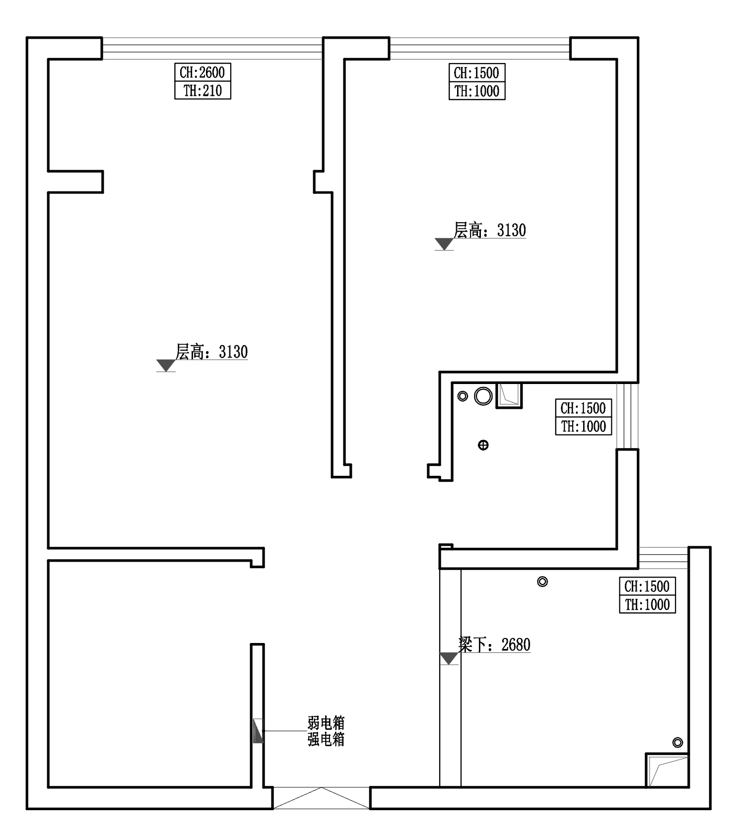 阳明花园原房屋户型图