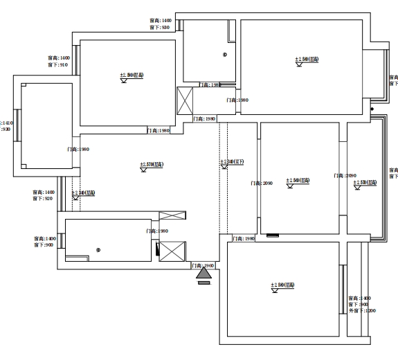 月亮湾花园原房屋户型图