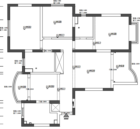 華豐新苑原房屋戶型圖