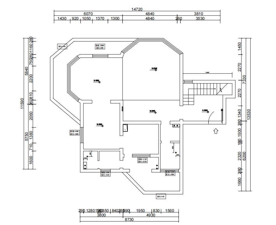 香梅花园原房屋户型图