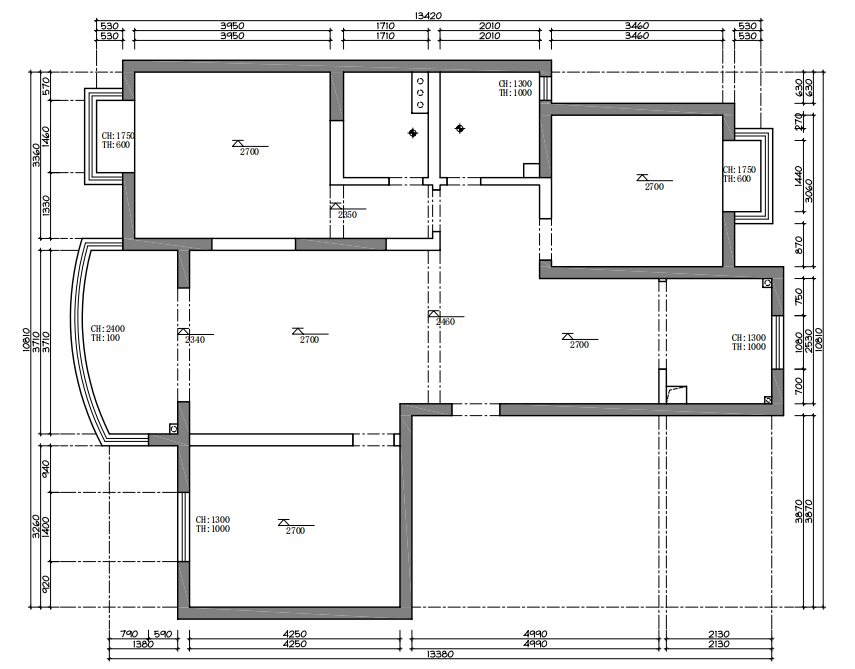 都市港湾原房屋户型图