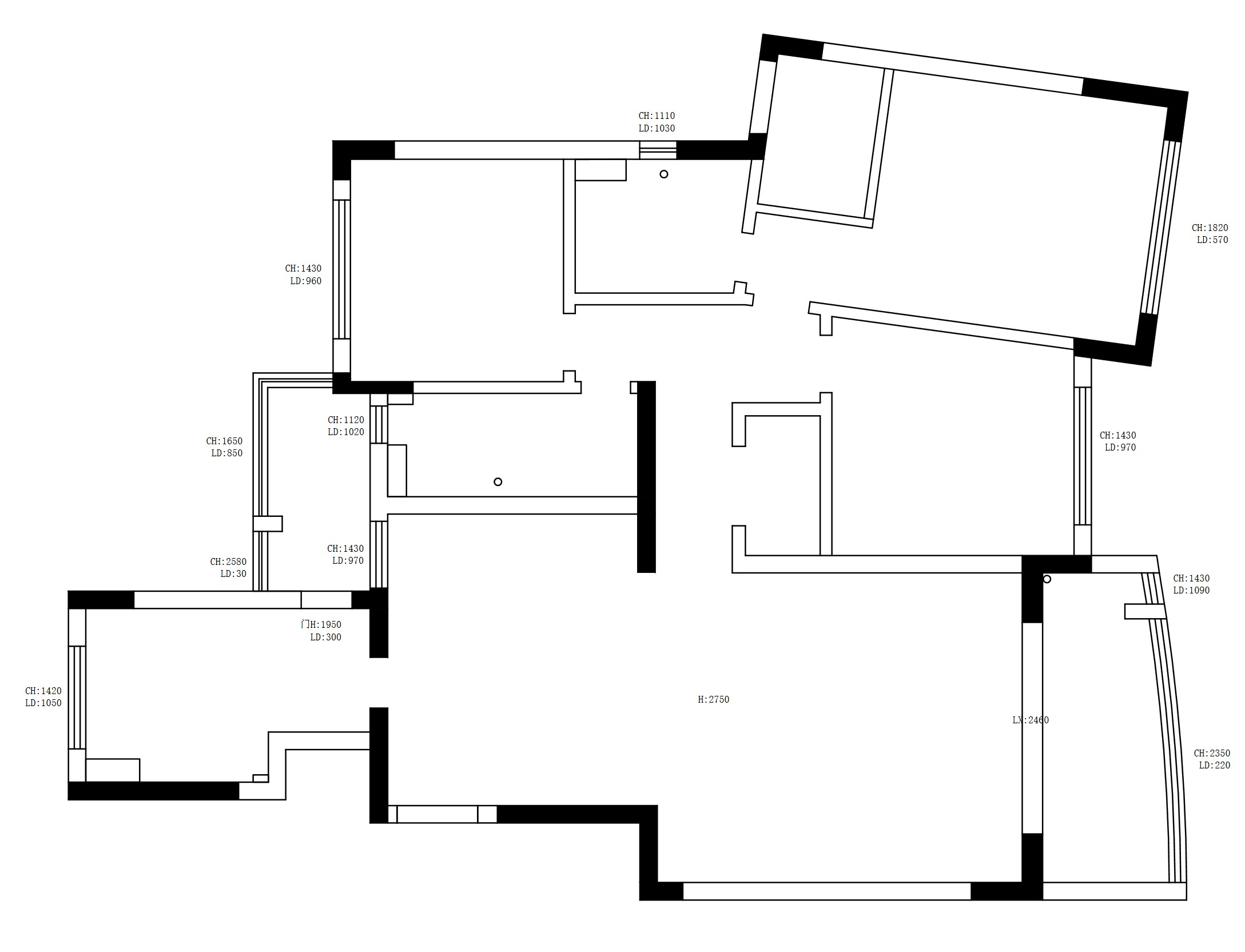 怡東花園原房屋戶型圖