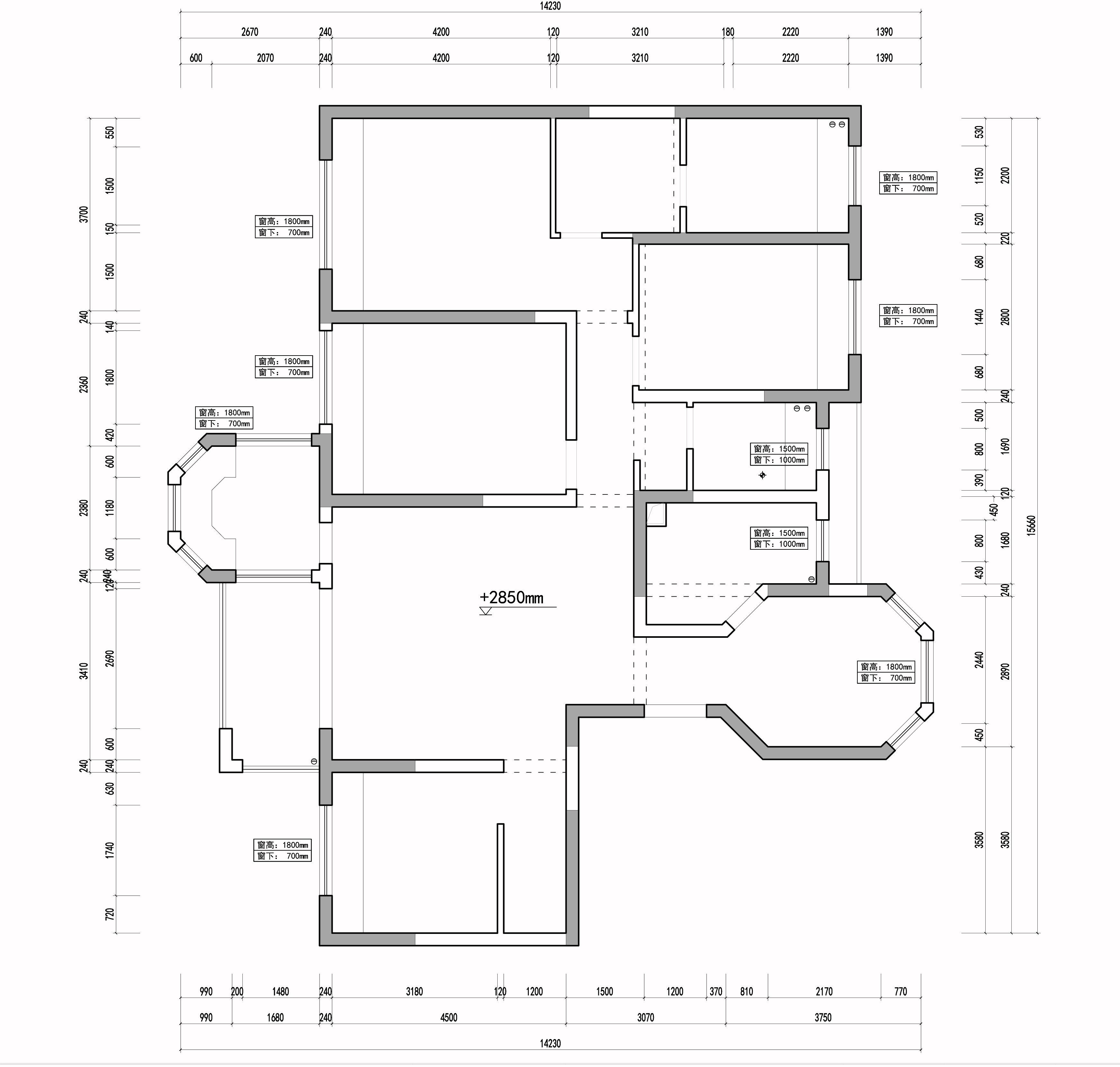 綠地東上海原房屋戶型圖