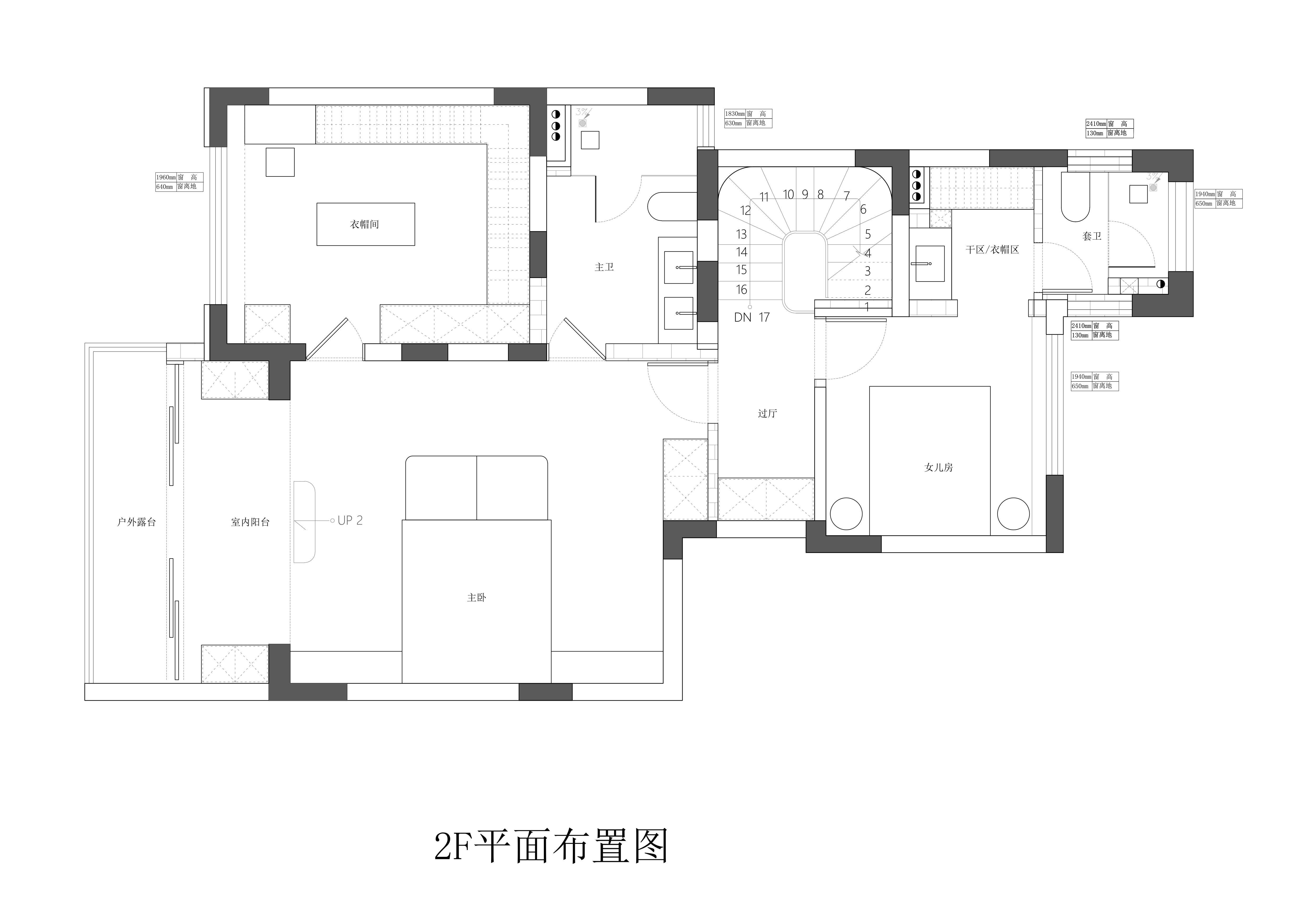 錦繡天第戶型分析圖