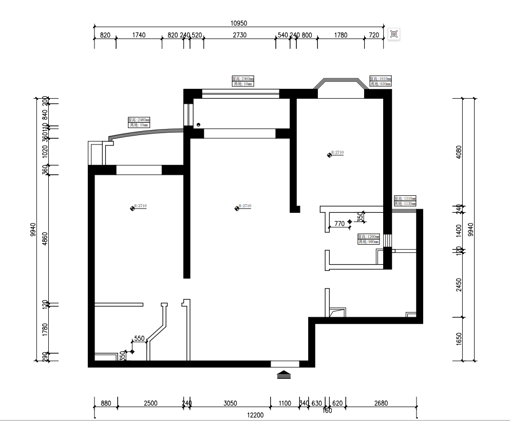 大同花園原房屋戶型圖