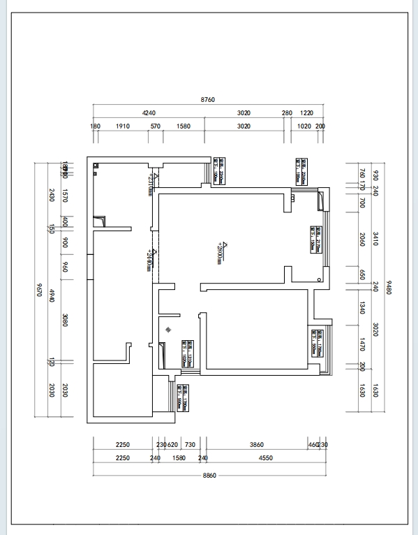 城開瓏庭原房屋戶型圖