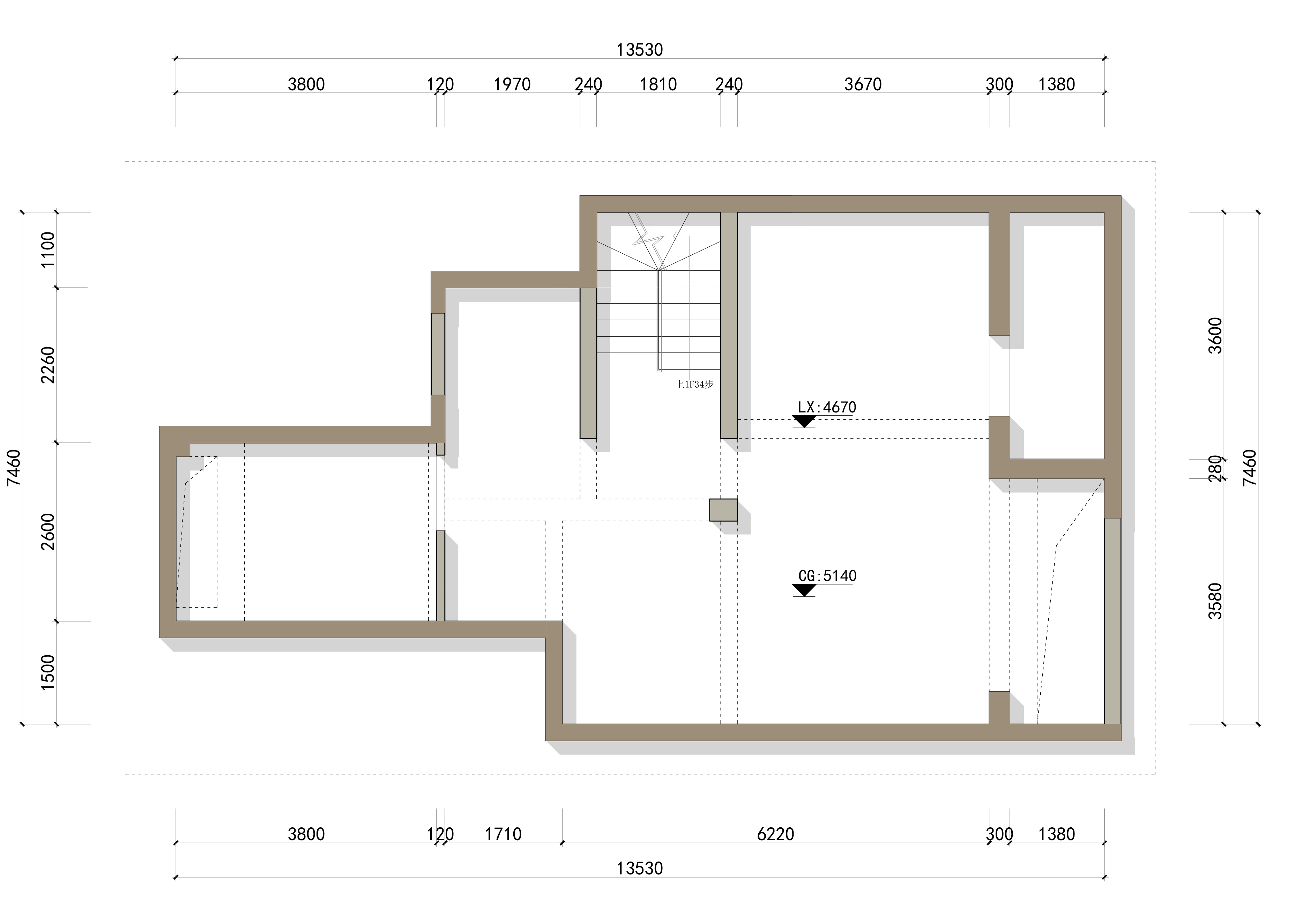 復地星愉灣原房屋戶型圖