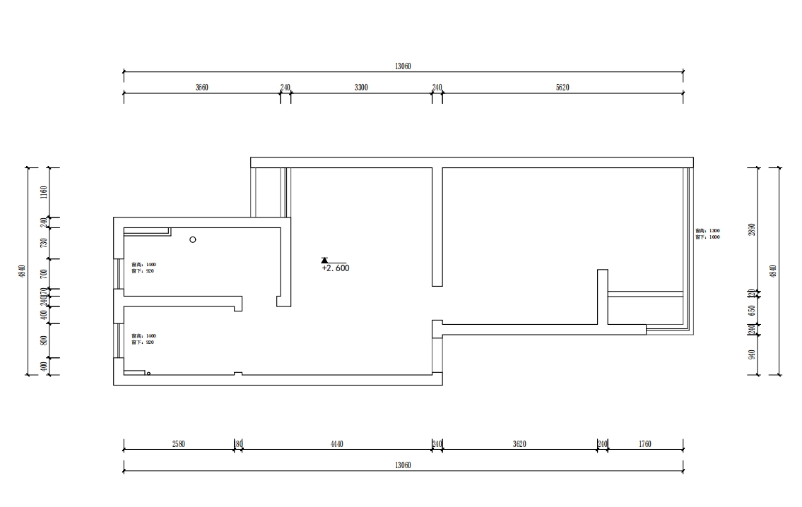 綠地威廉公寓原房屋戶型圖