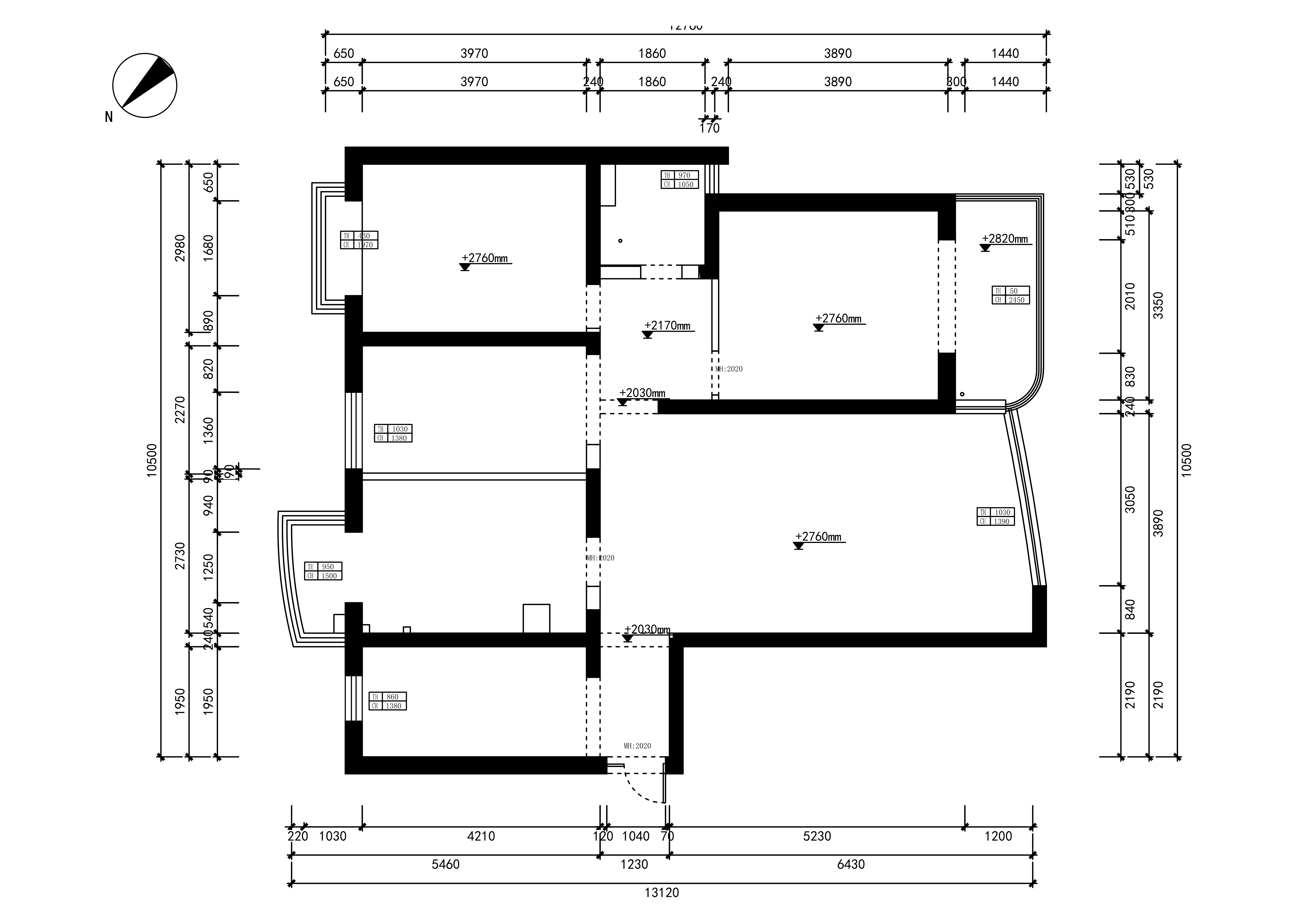 世博花园原房屋户型图