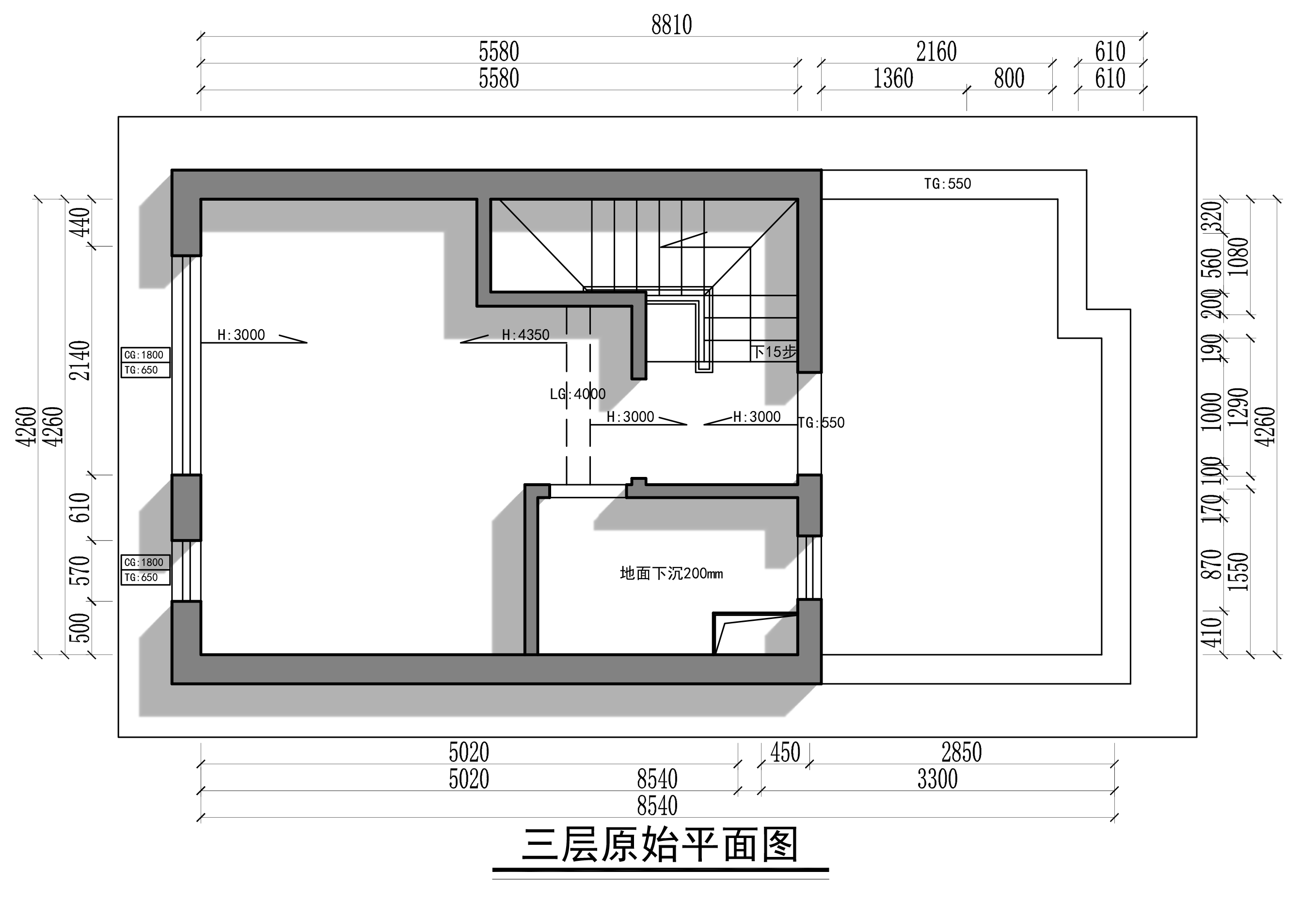 東灘云墅原房屋戶型圖