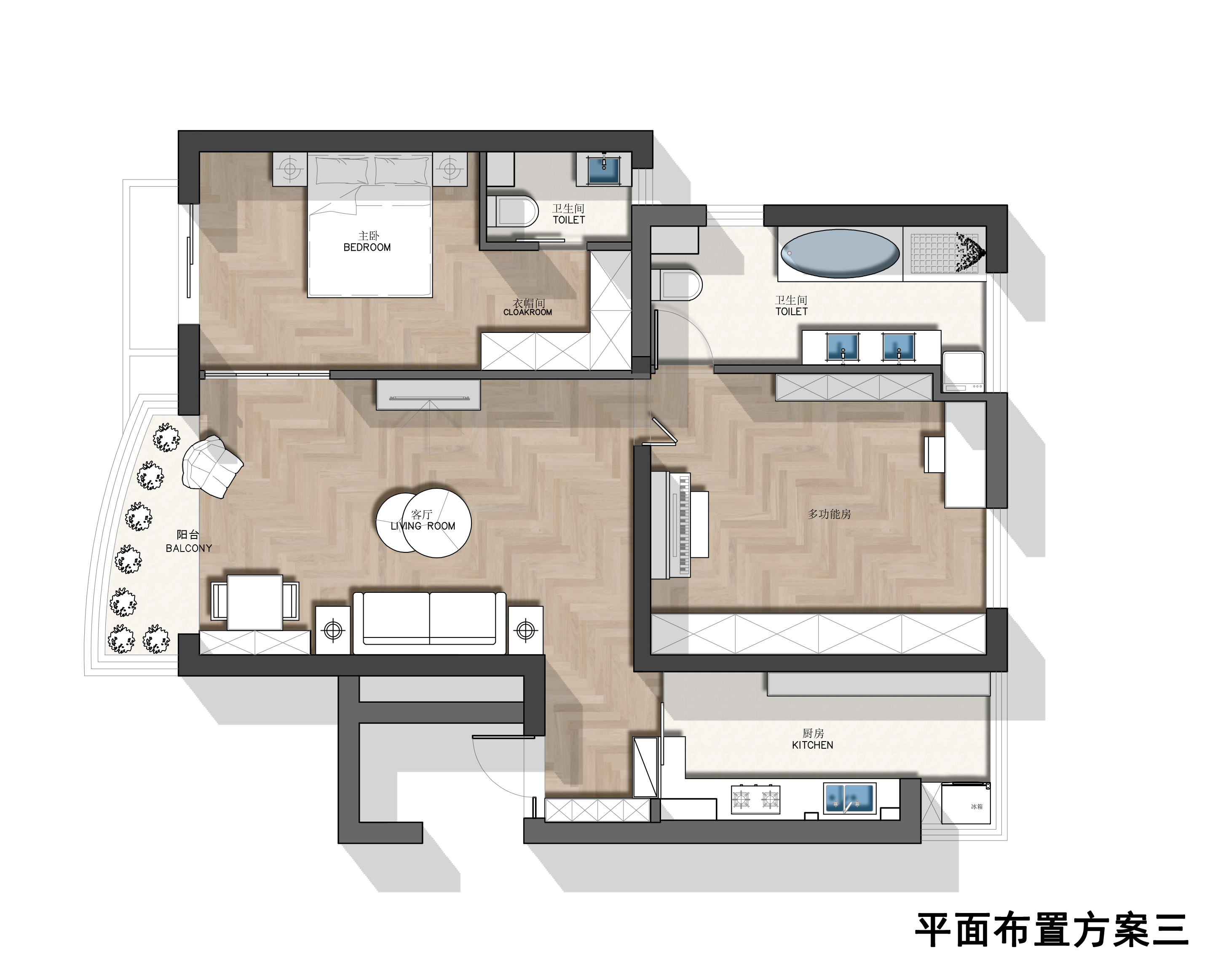 陸家嘴花園戶型分析圖