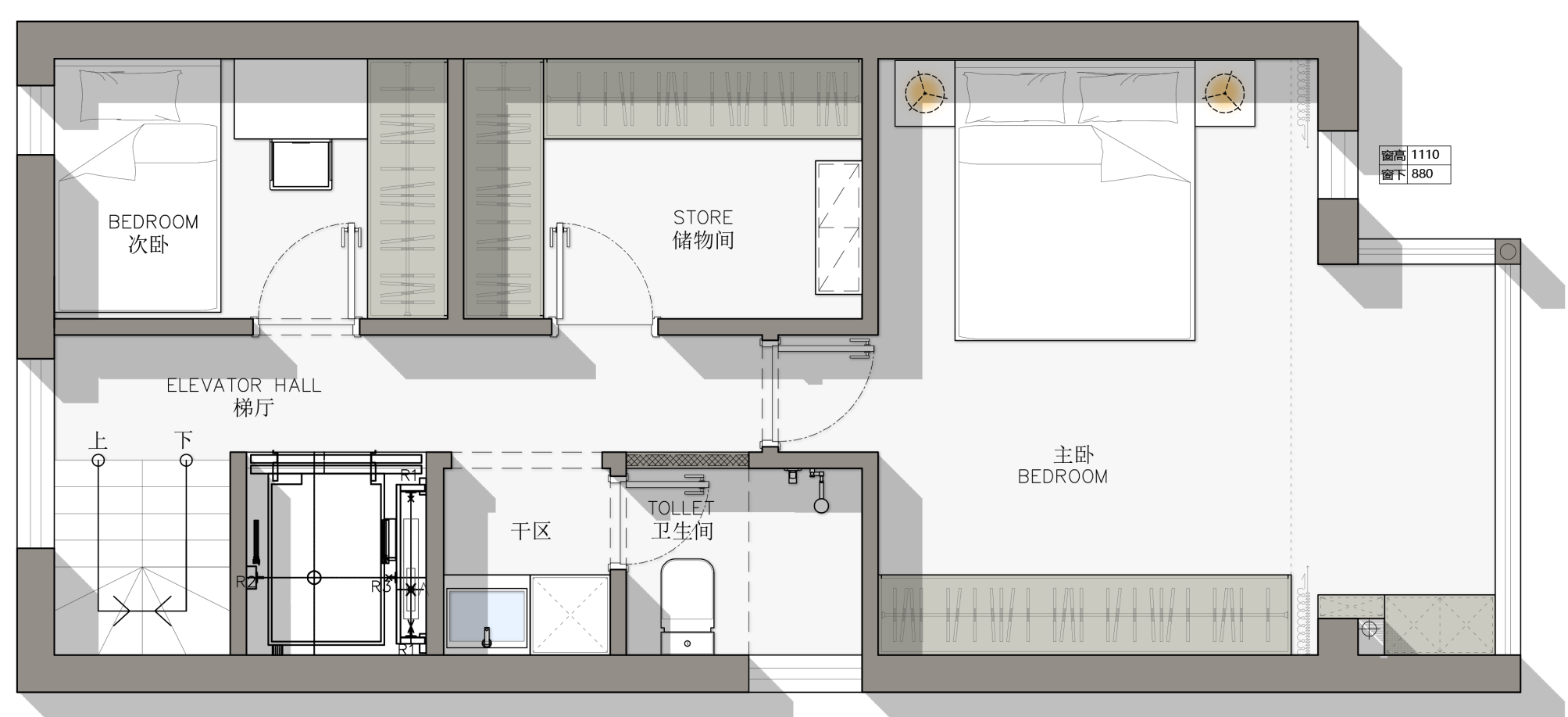 錦秋花園戶型分析圖