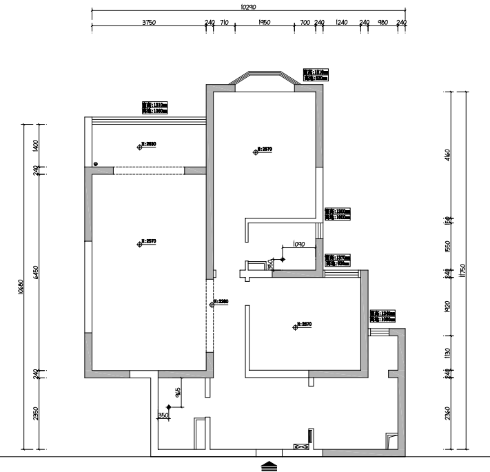 香港麗園原房屋戶型圖