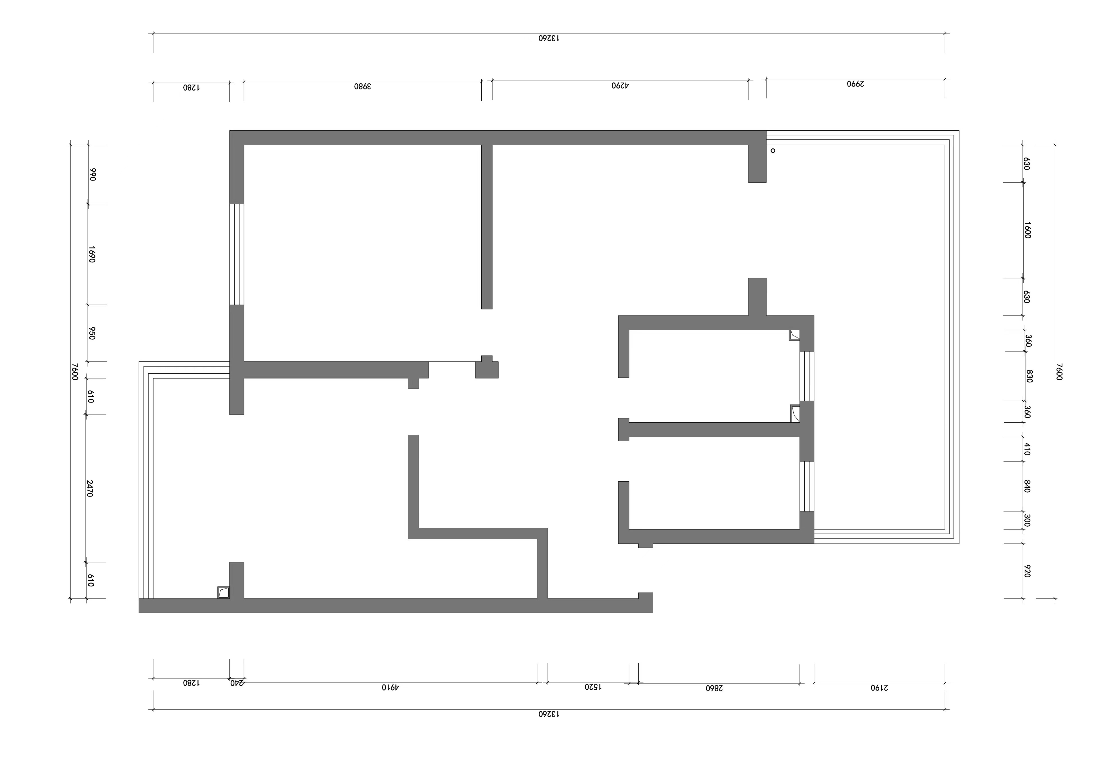 廣杭苑原房屋戶型圖