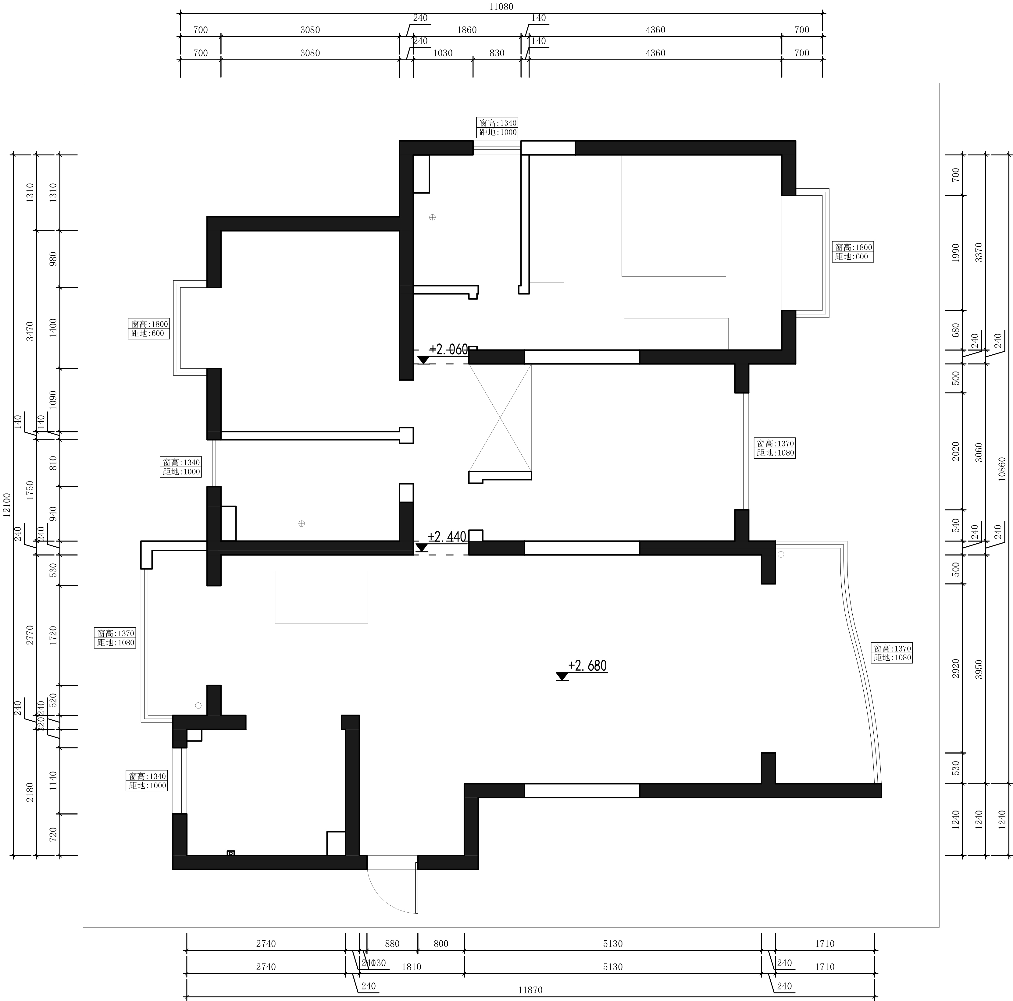 東明家園原房屋戶型圖