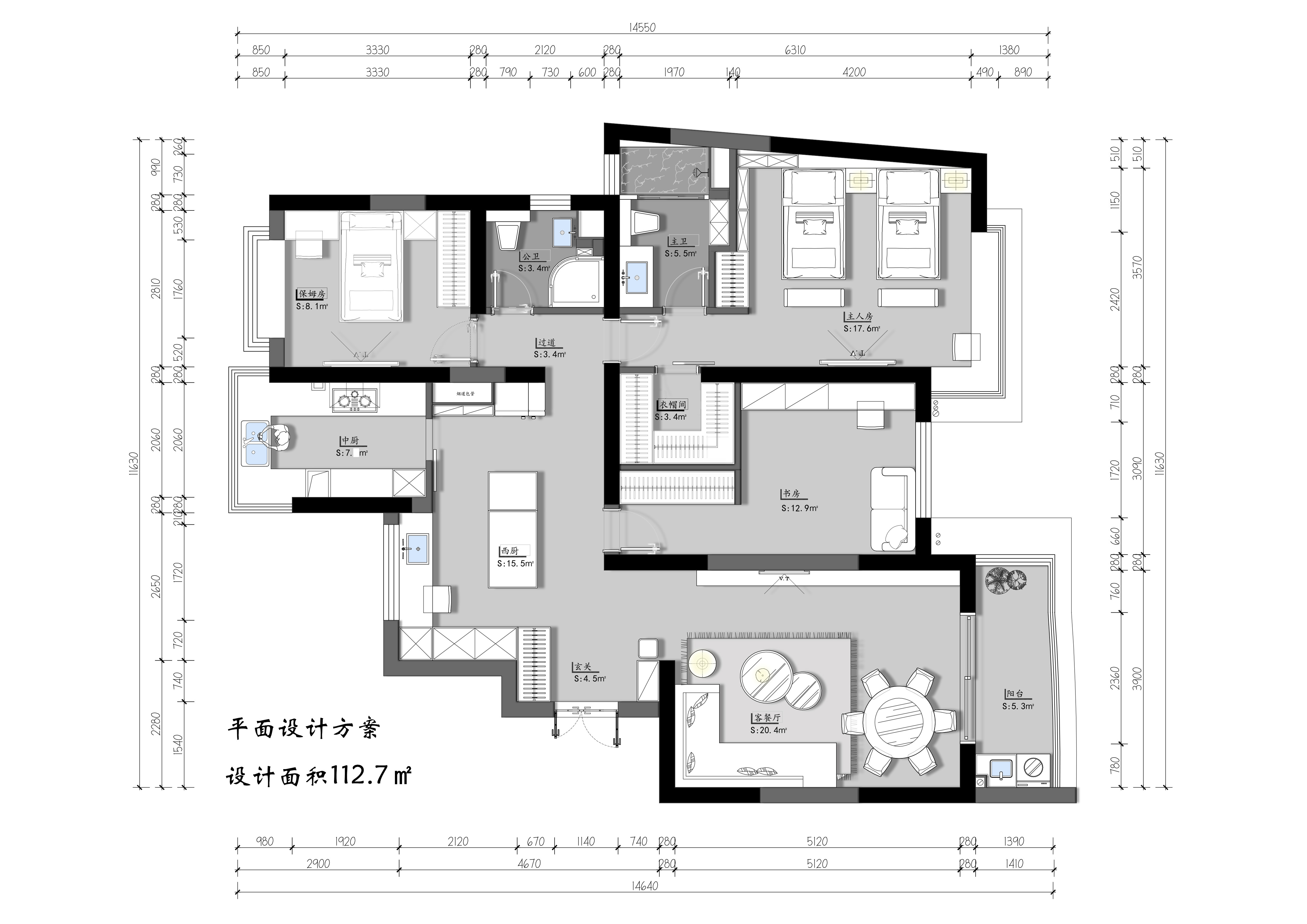 虹桥乐庭户型分析图