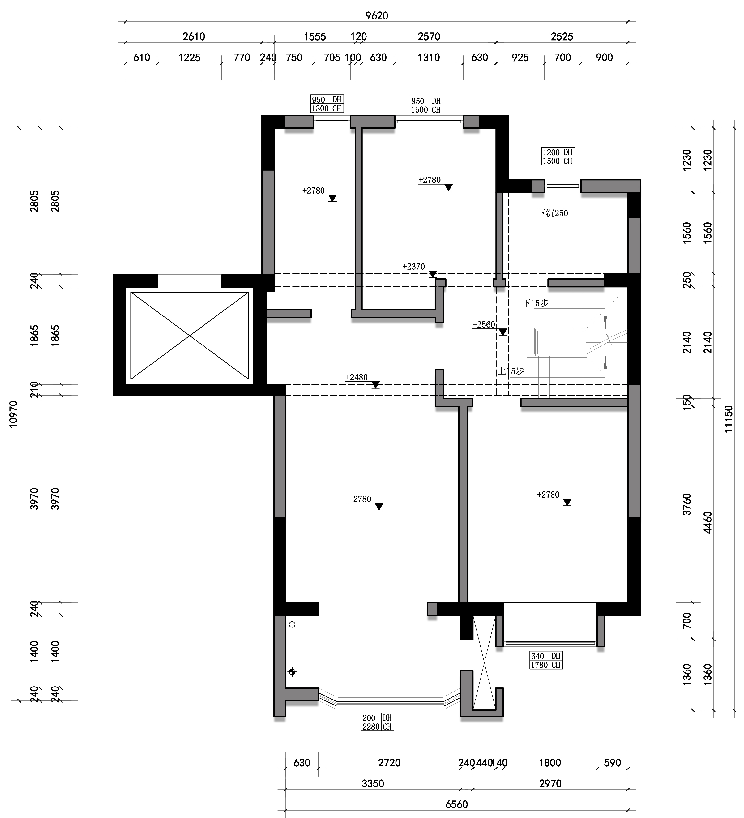 海倫堡原房屋戶型圖