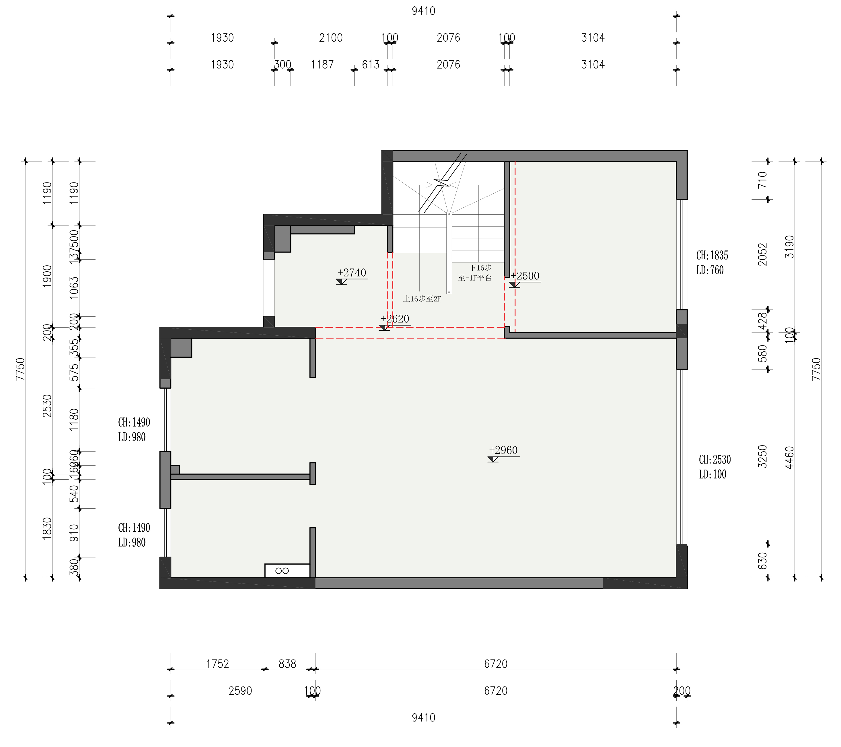 觀唐府原房屋戶型圖