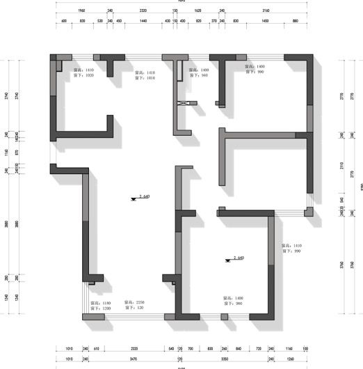 圣驪名苑原房屋戶型圖