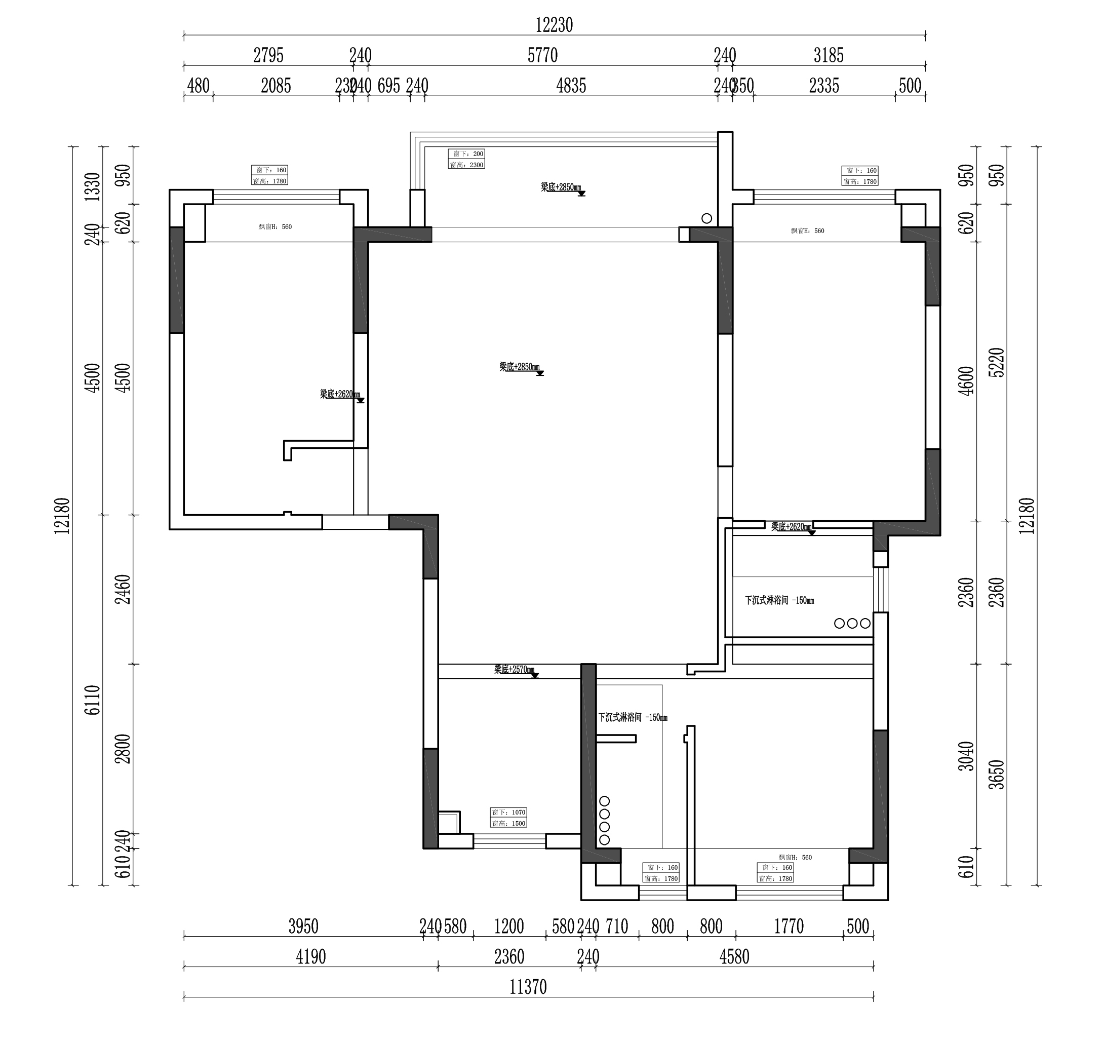 朗拾花語原房屋戶型圖