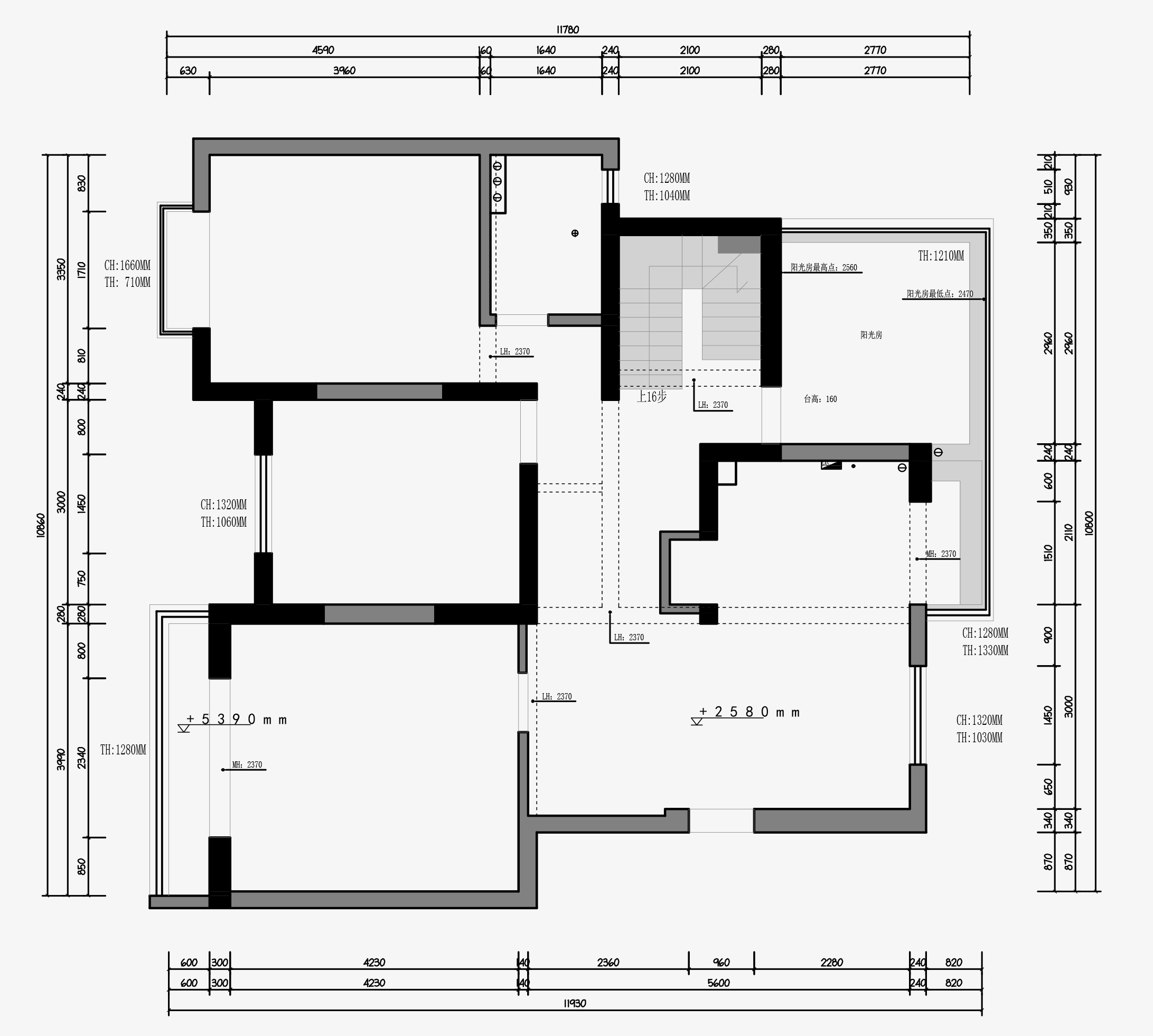 江南山水原房屋戶型圖