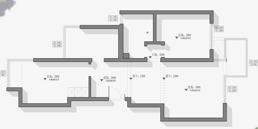 城中花园原房屋户型图