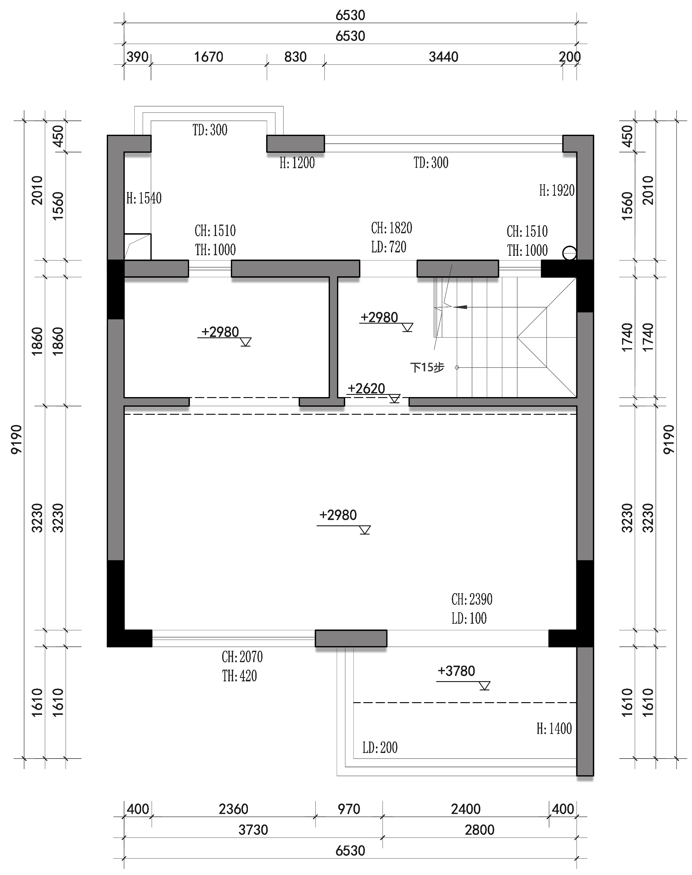 嘉利椿廷原房屋戶型圖