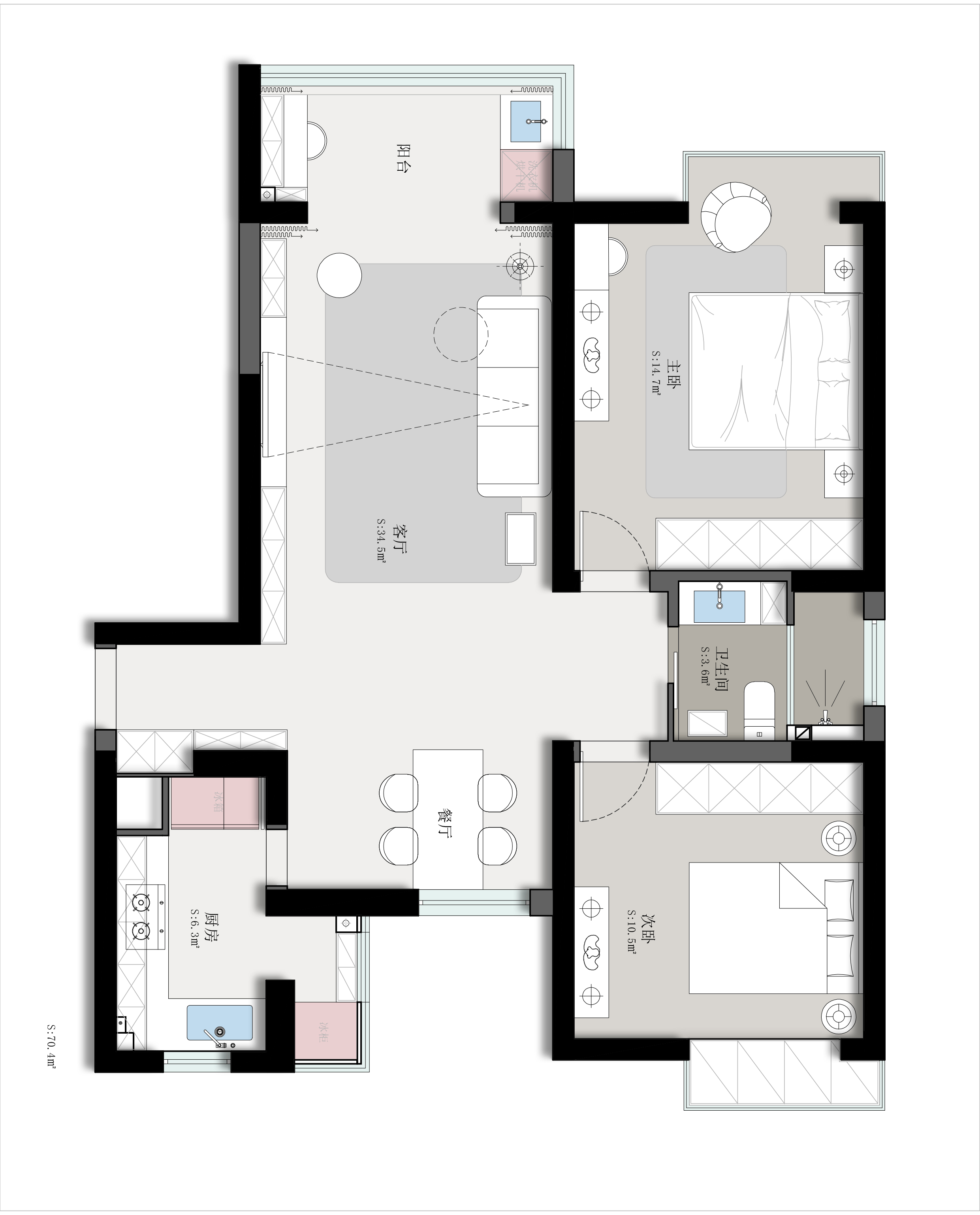 中建又一城戶型分析圖