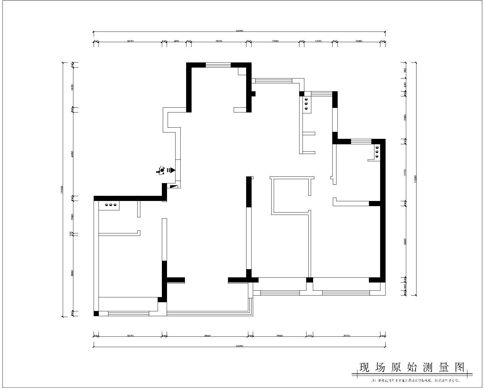 融創未來城原房屋戶型圖