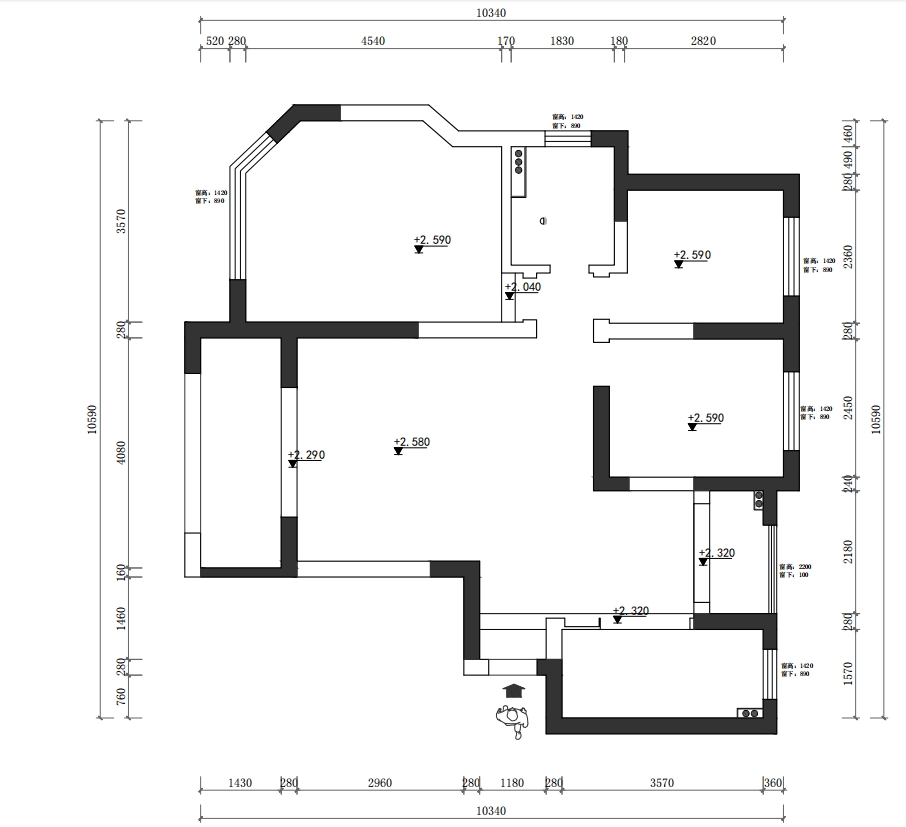 康桥宝坻原房屋户型图