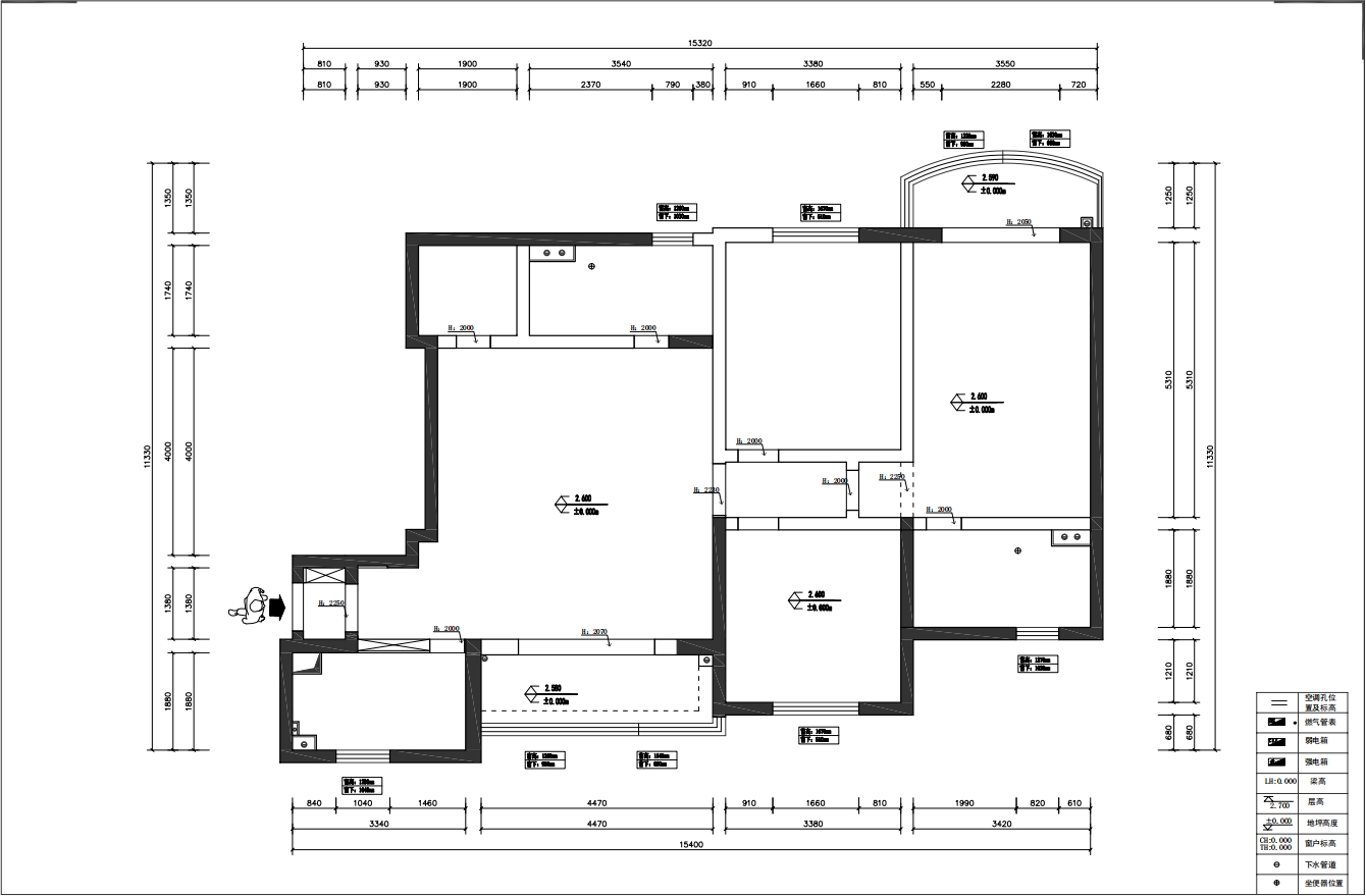 乾駿大廈原房屋戶型圖