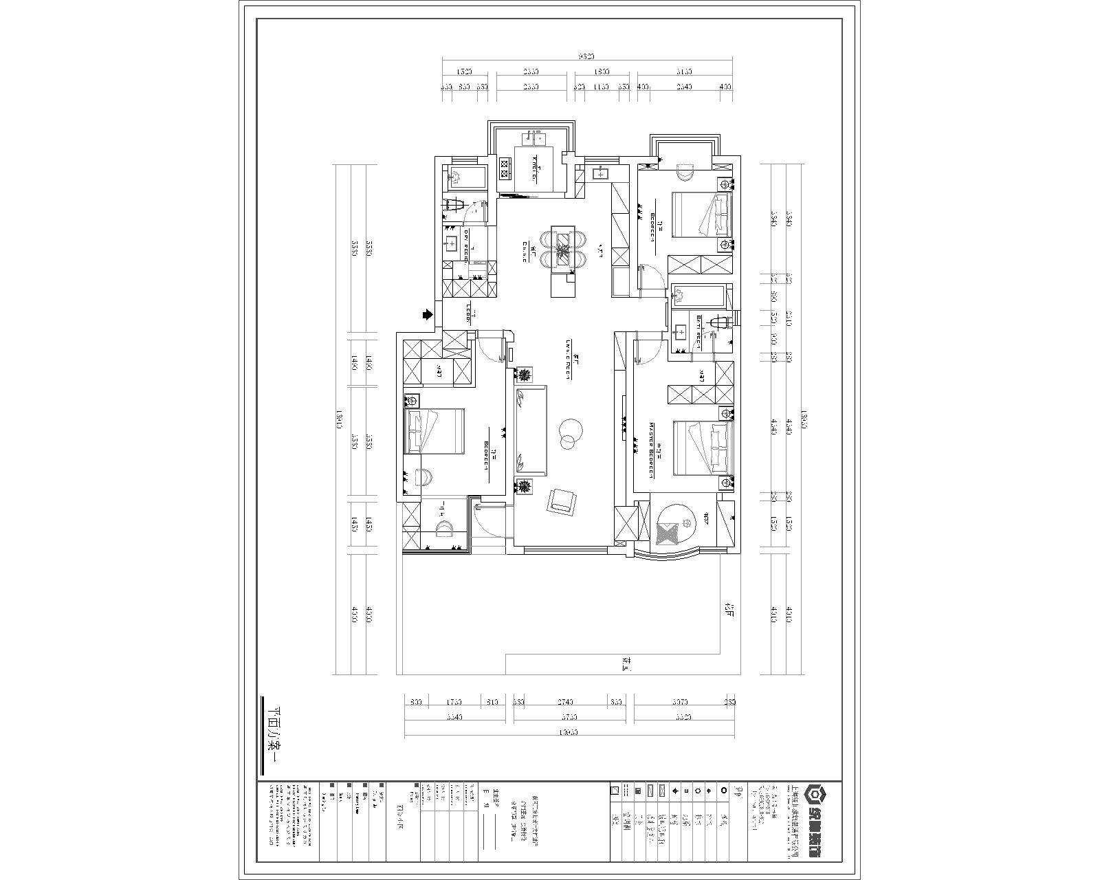 麗景小區(qū)戶型分析圖