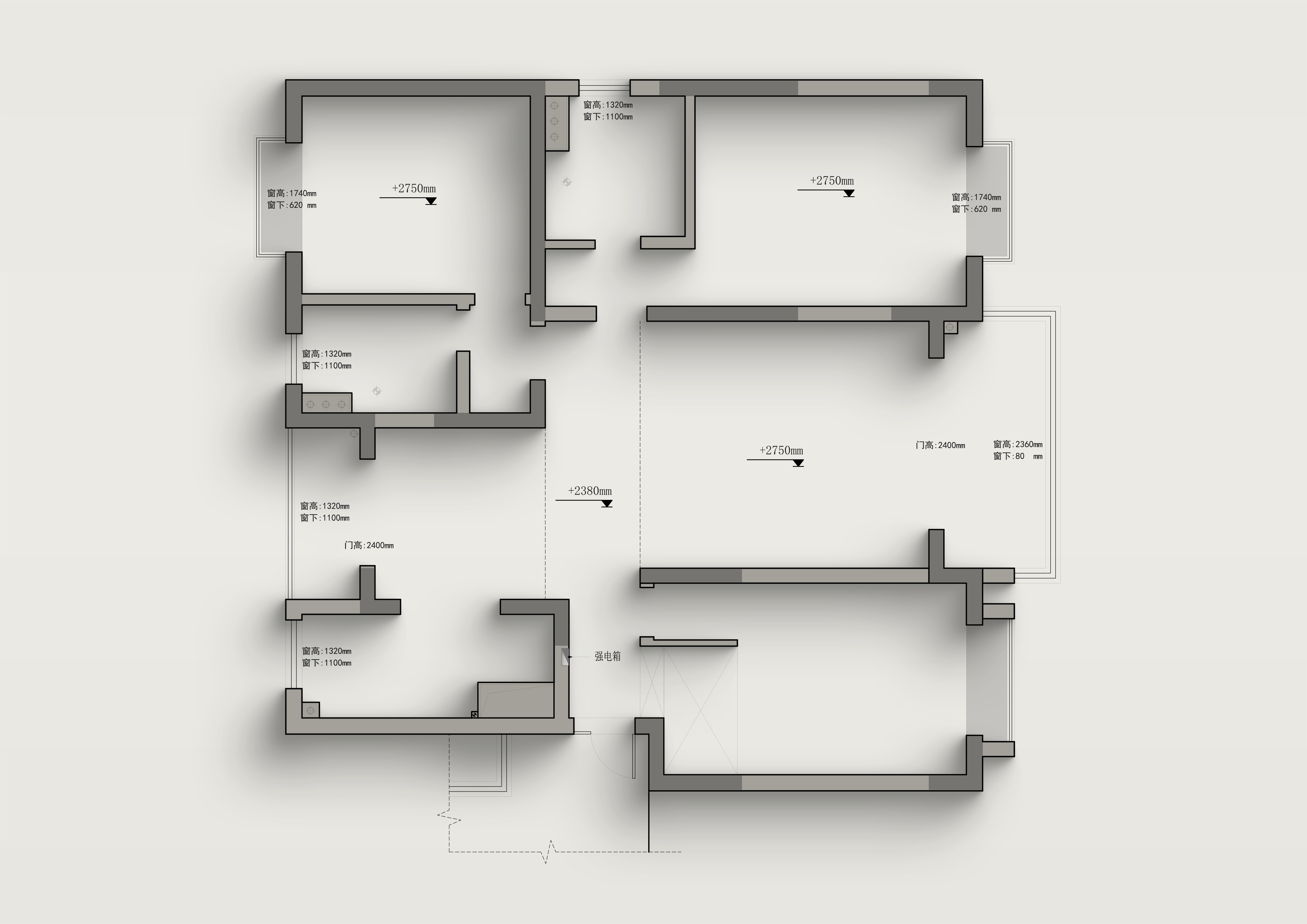 东方城市花园原房屋户型图