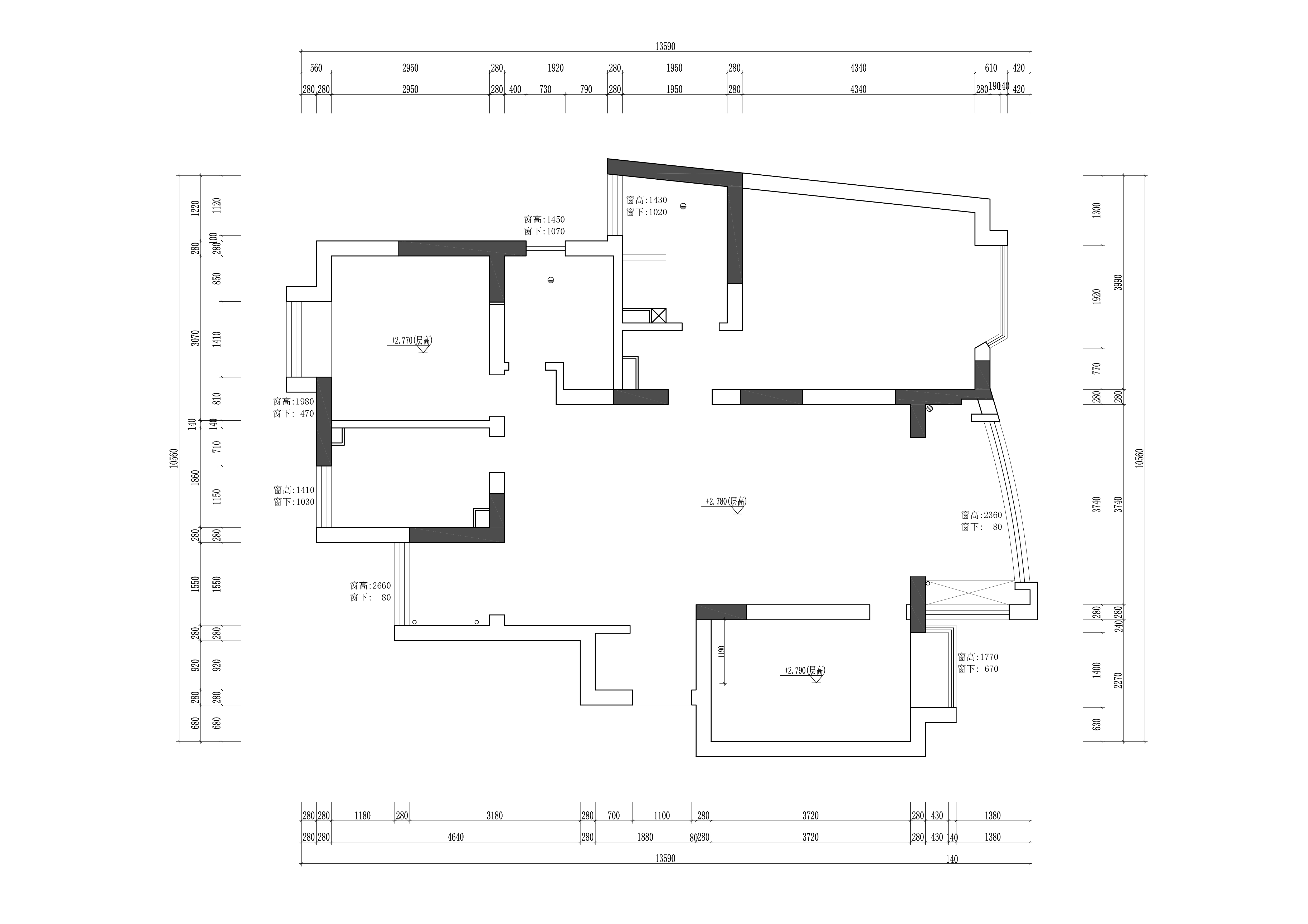 愛建園原房屋戶型圖